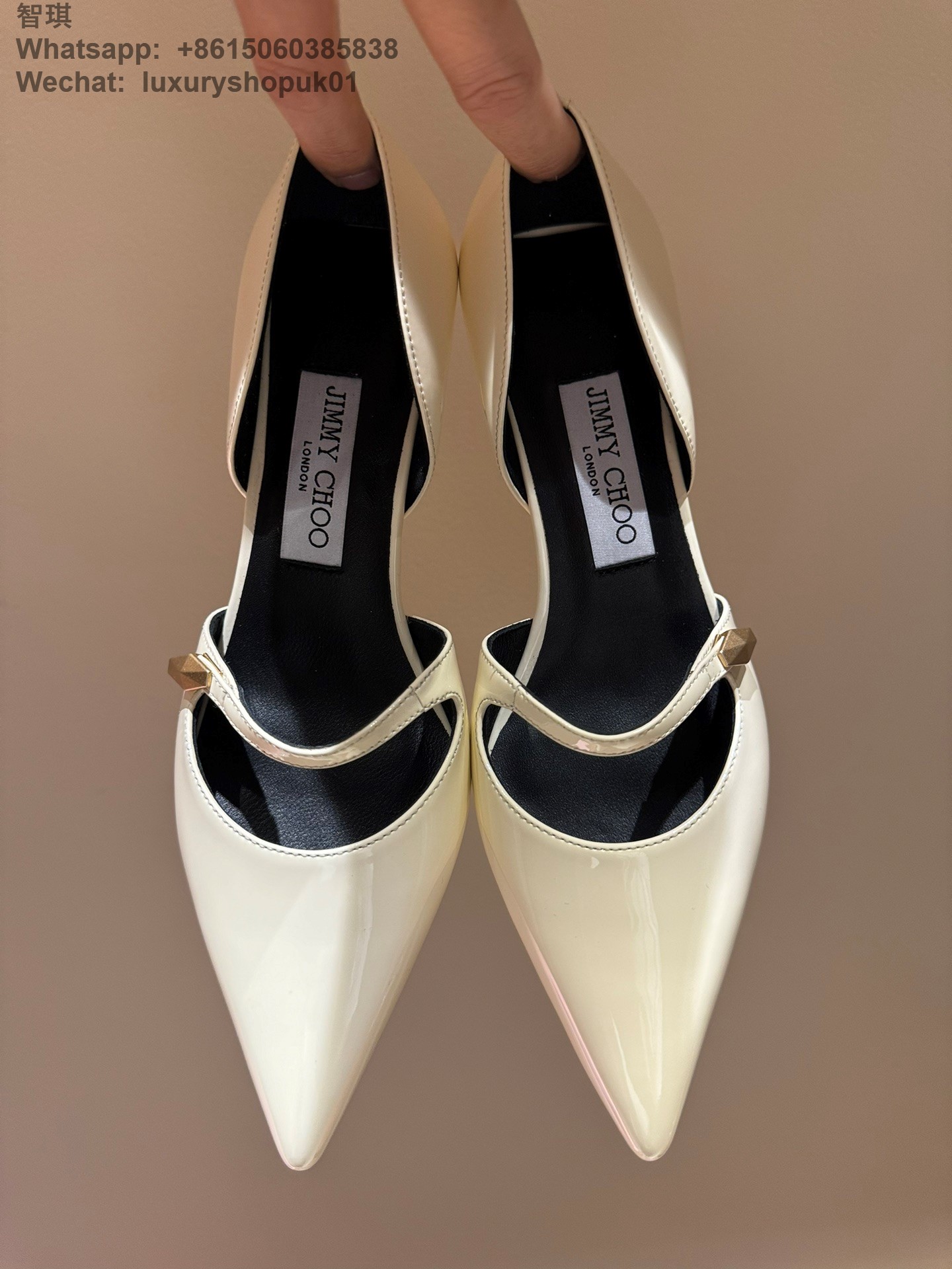 Jimmy Choo Women Aurelie d'Orsay Pointed toe Pumps