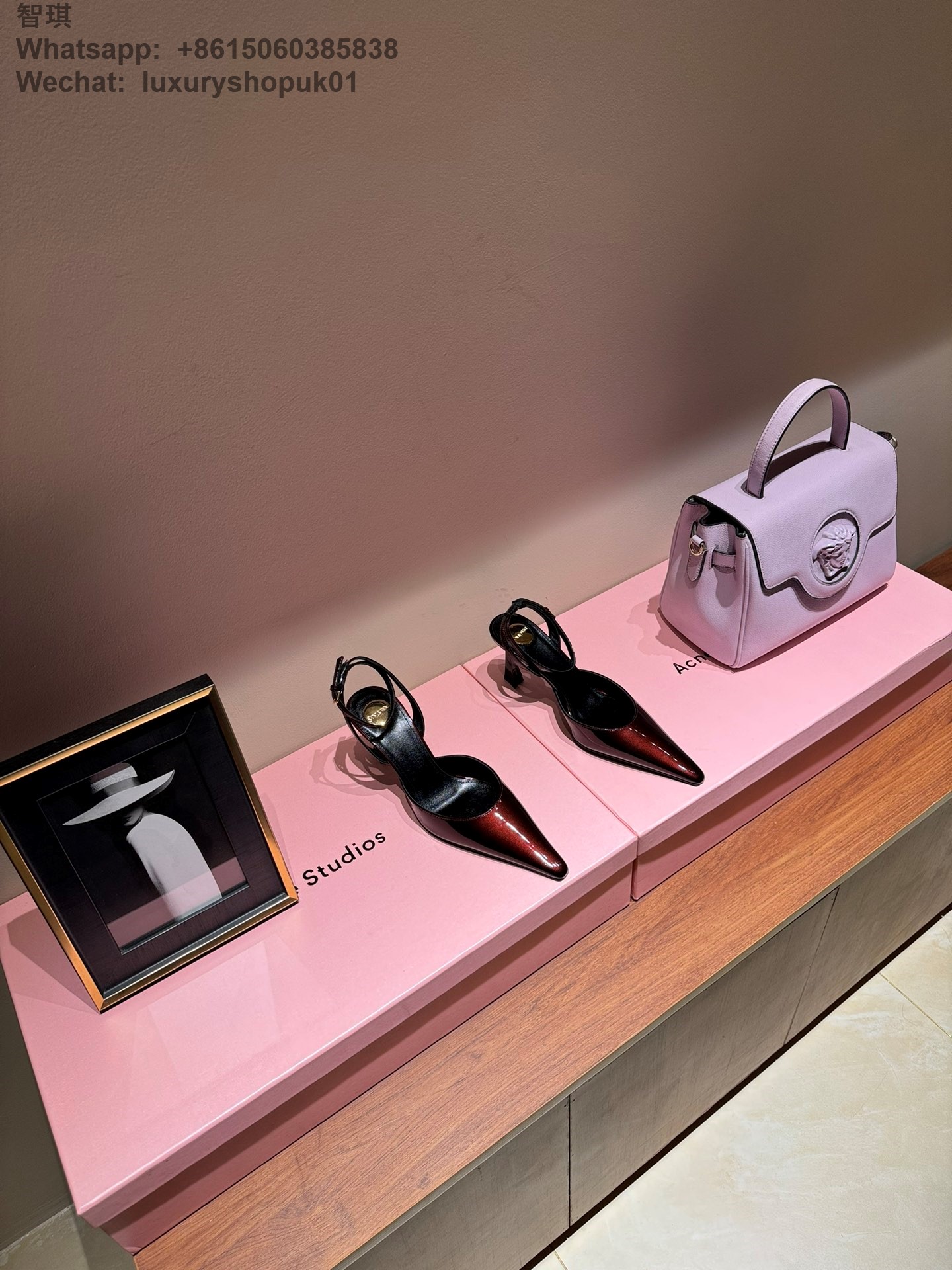 Saint Laurent Blade Slingback Pumps patent leather wraparound ankle ties Women Sandal Shoes YSL