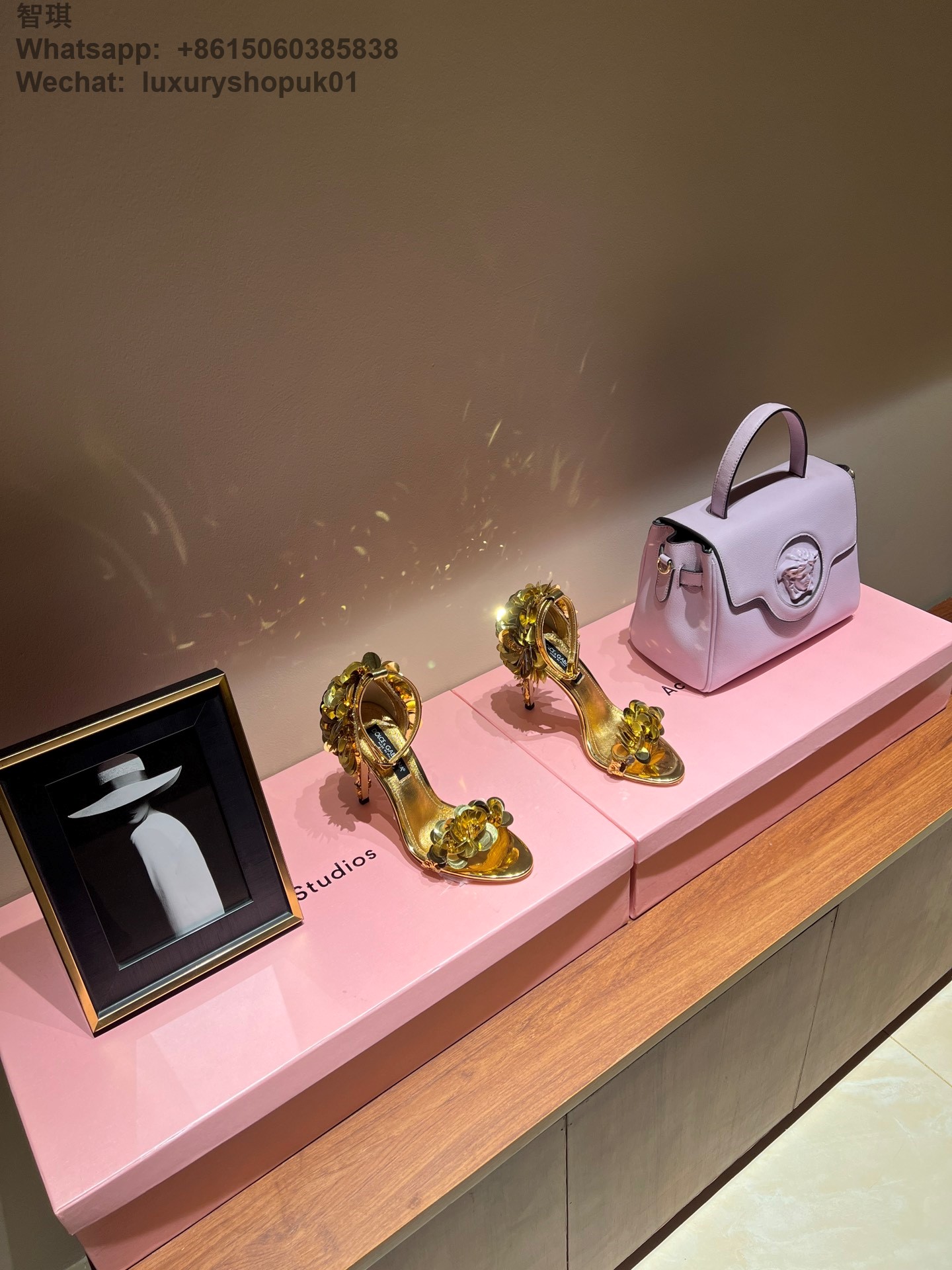 Dolce & Gabbana Floral Ankle-Starp Sandals High Heels Women Shoes