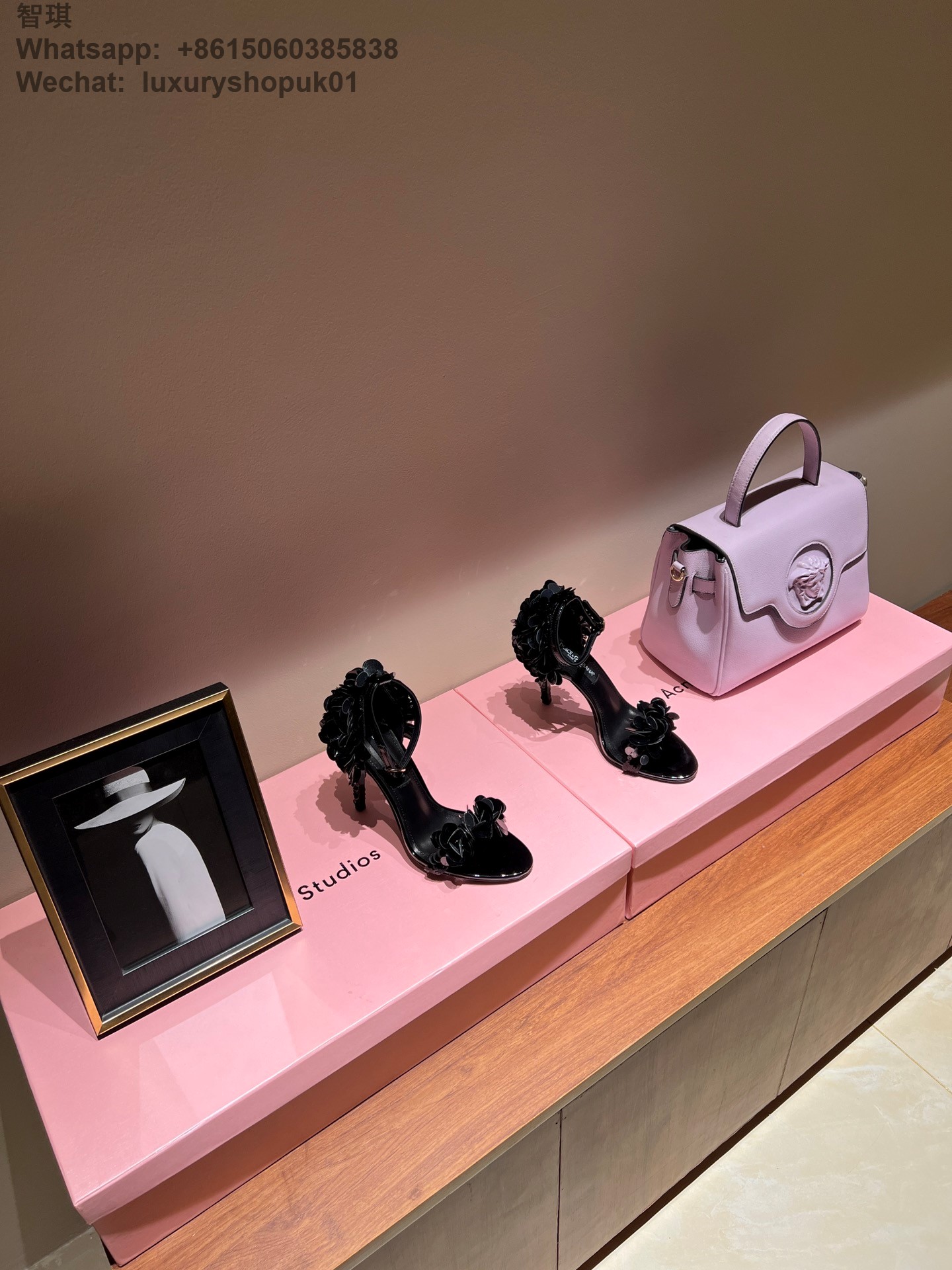 Dolce & Gabbana Floral Ankle-Starp Sandals High Heels Women Shoes