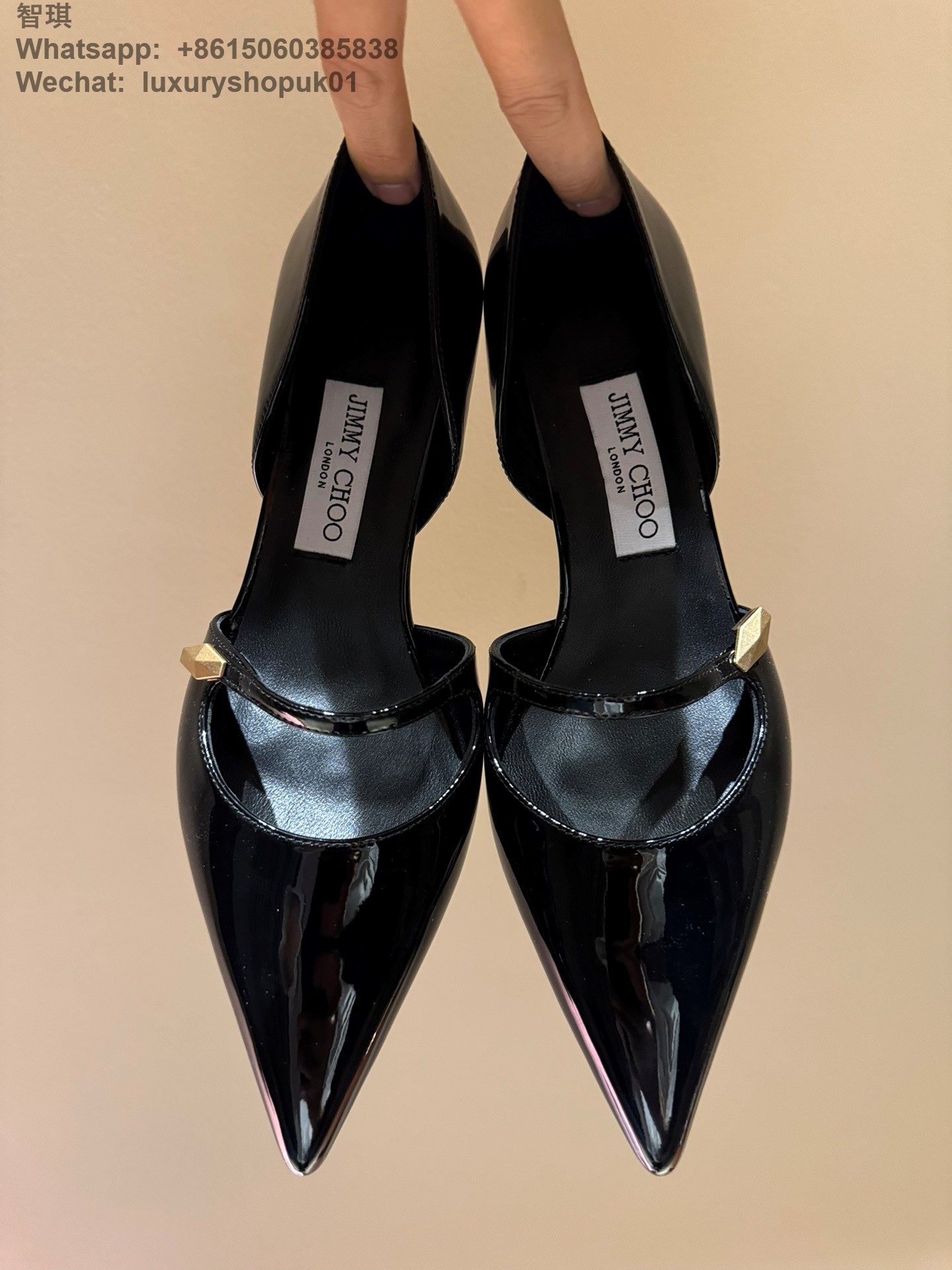 Jimmy Choo Women Aurelie d'Orsay Pointed toe Pumps