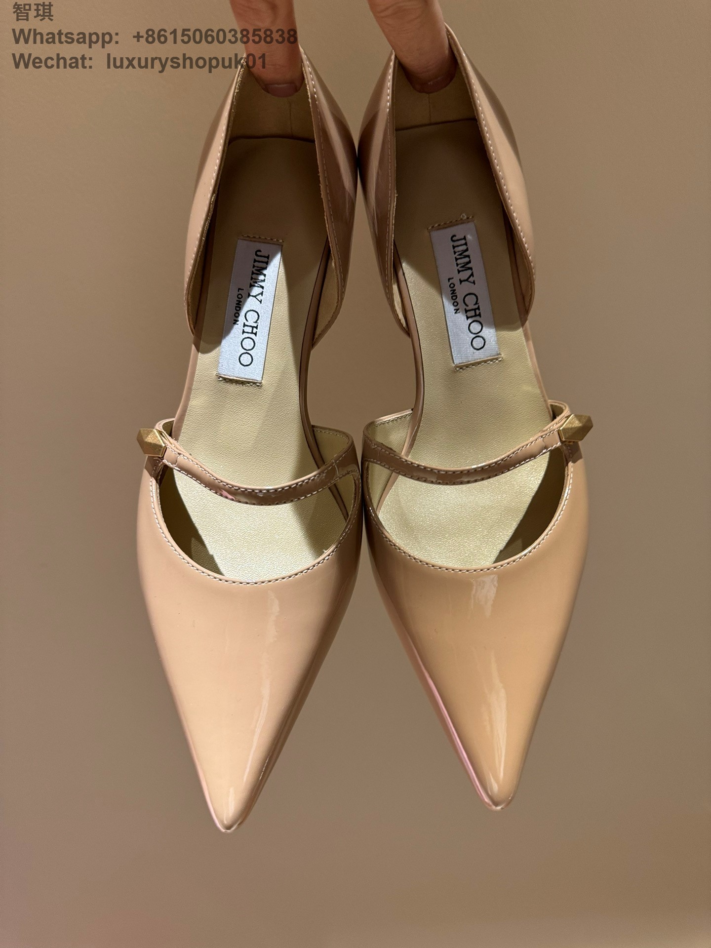 Jimmy Choo Women Aurelie d'Orsay Pointed toe Pumps