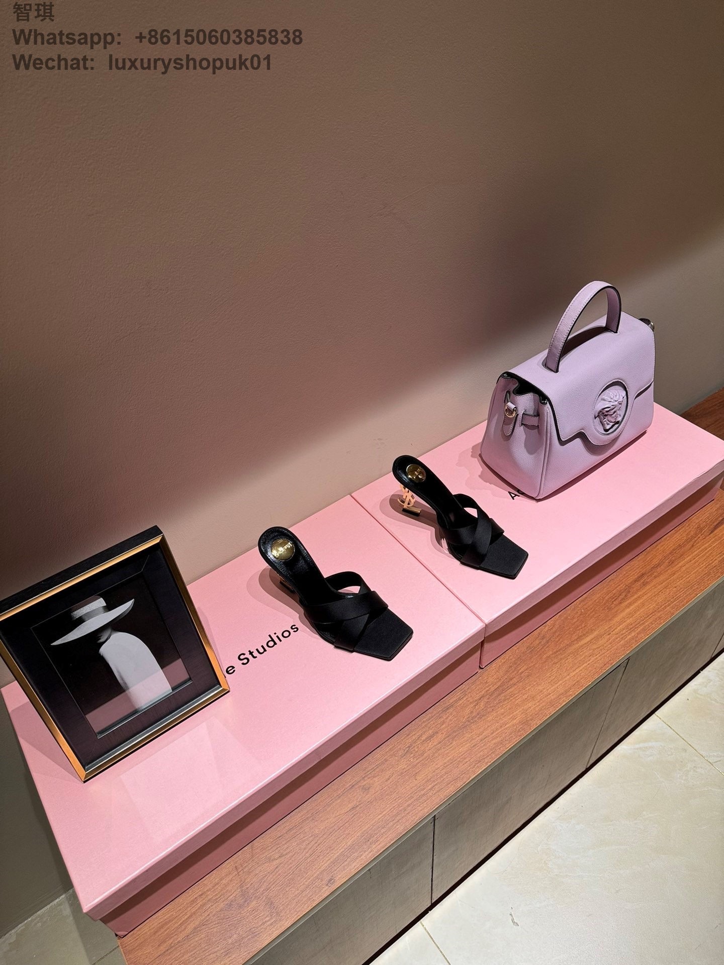 Saint Laurent Opyum Mule Sandal ysl women shoes