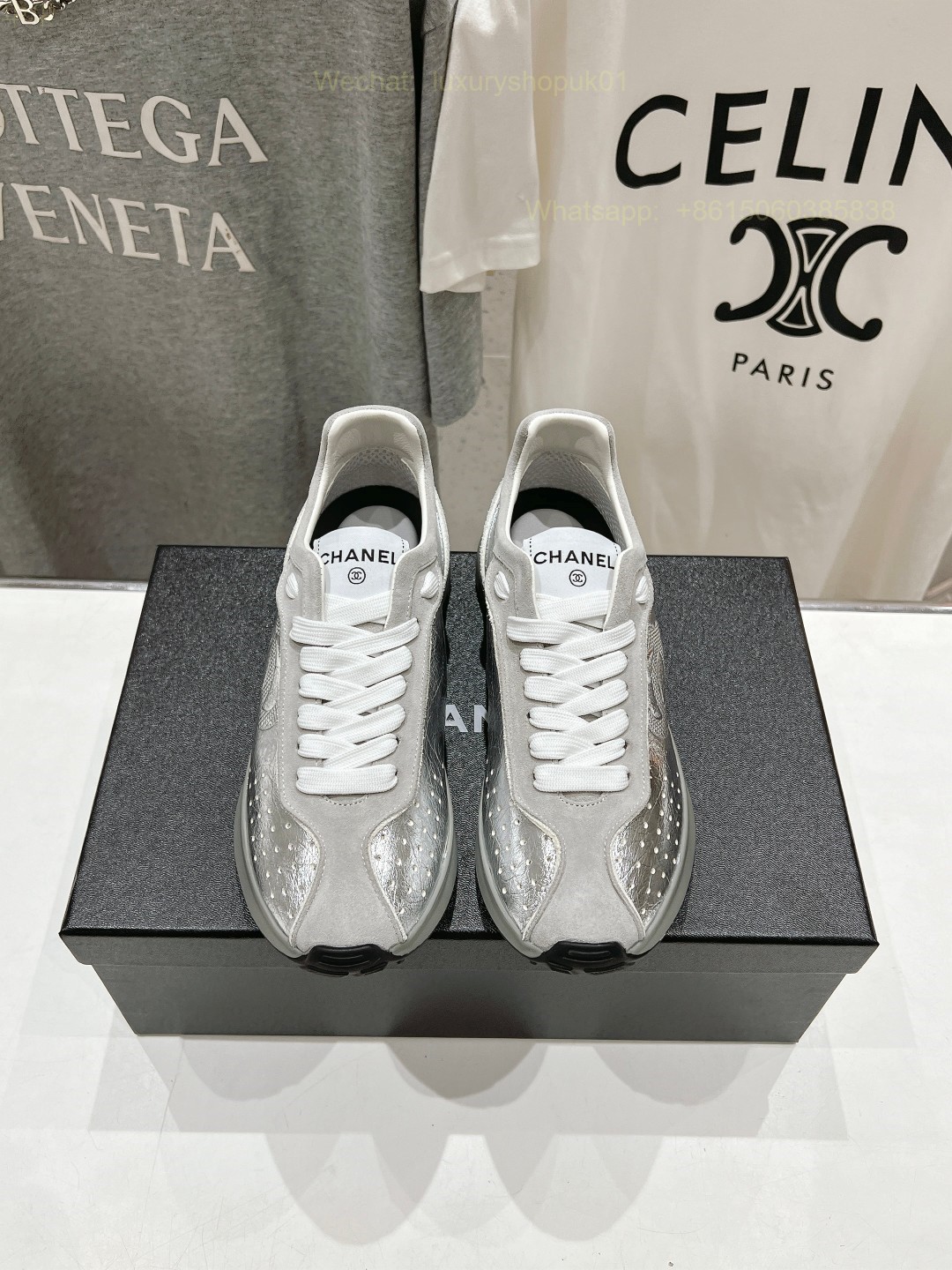 Chanel Sneaker CC Logo Runner Women Shoes