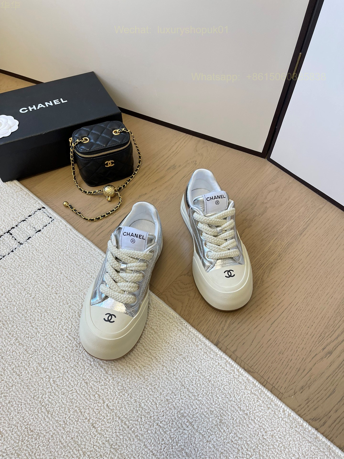Chanel Sneaker CC Logo Women Shoes