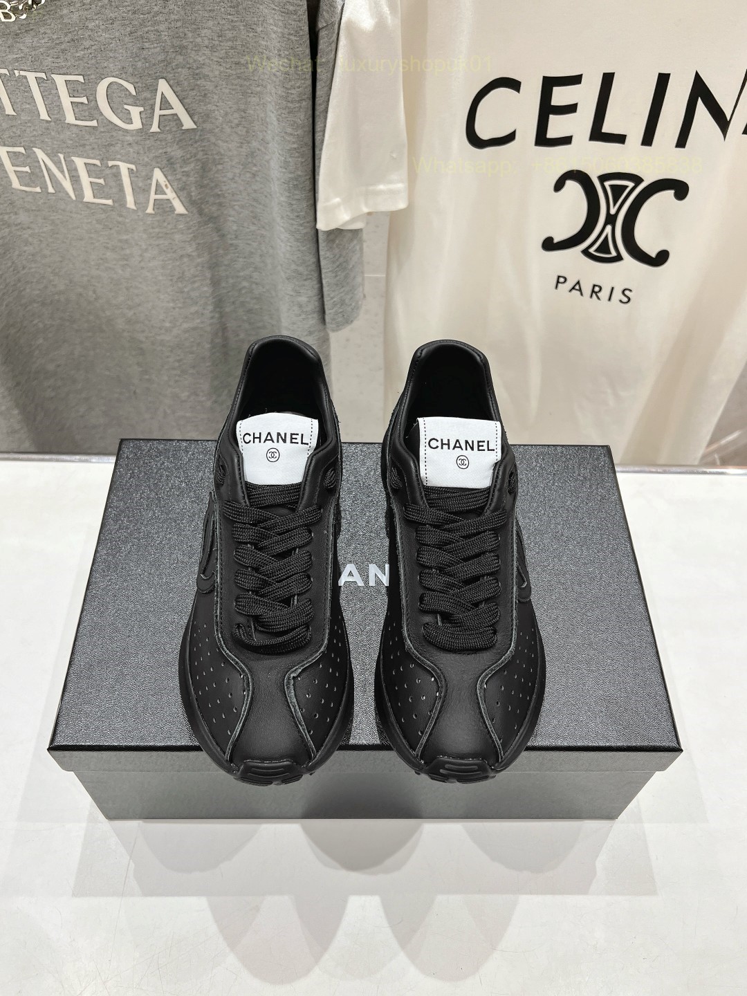 Chanel Sneaker CC Logo Runner Women Shoes