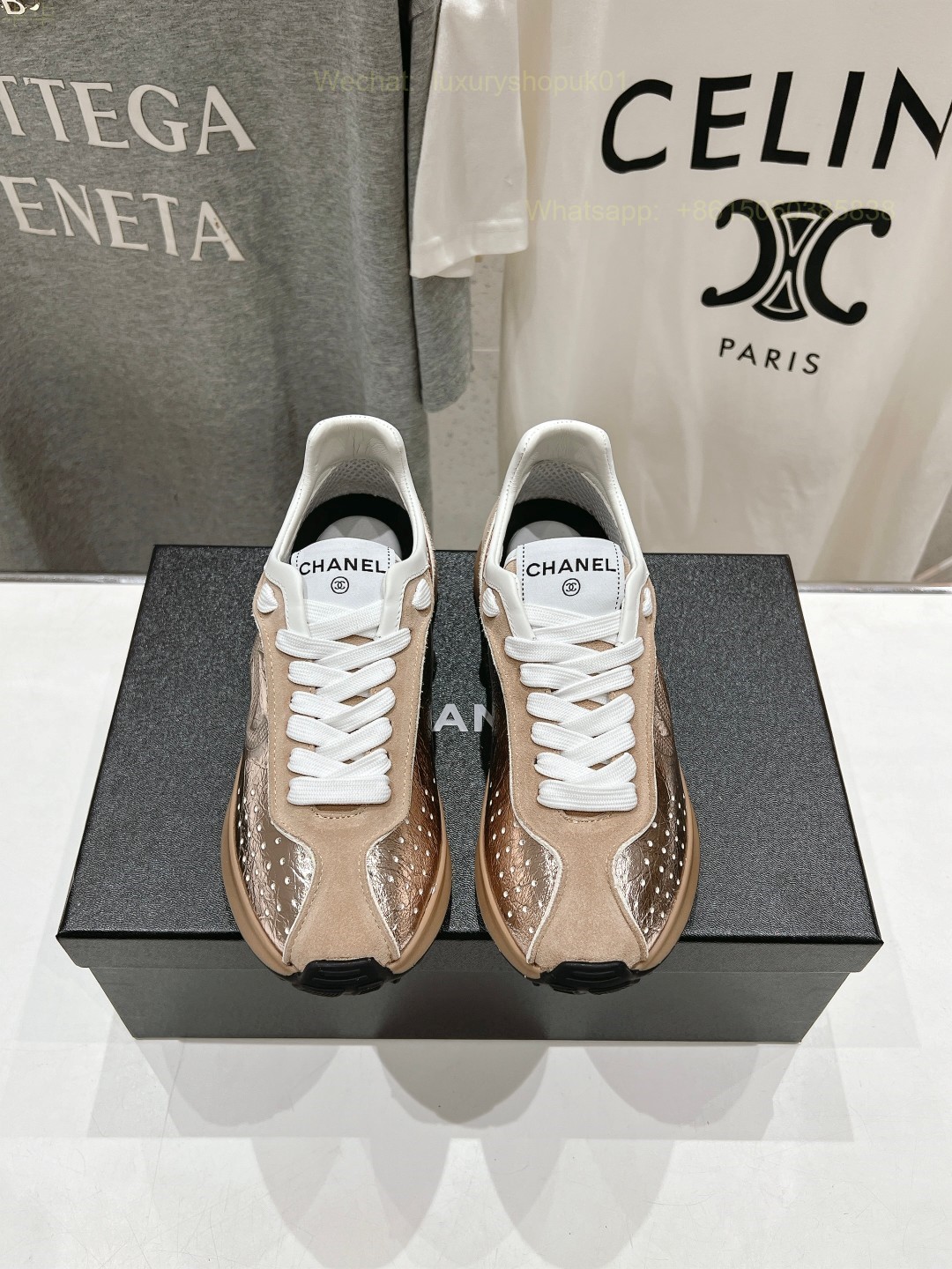 Chanel Sneaker CC Logo Runner Women Shoes