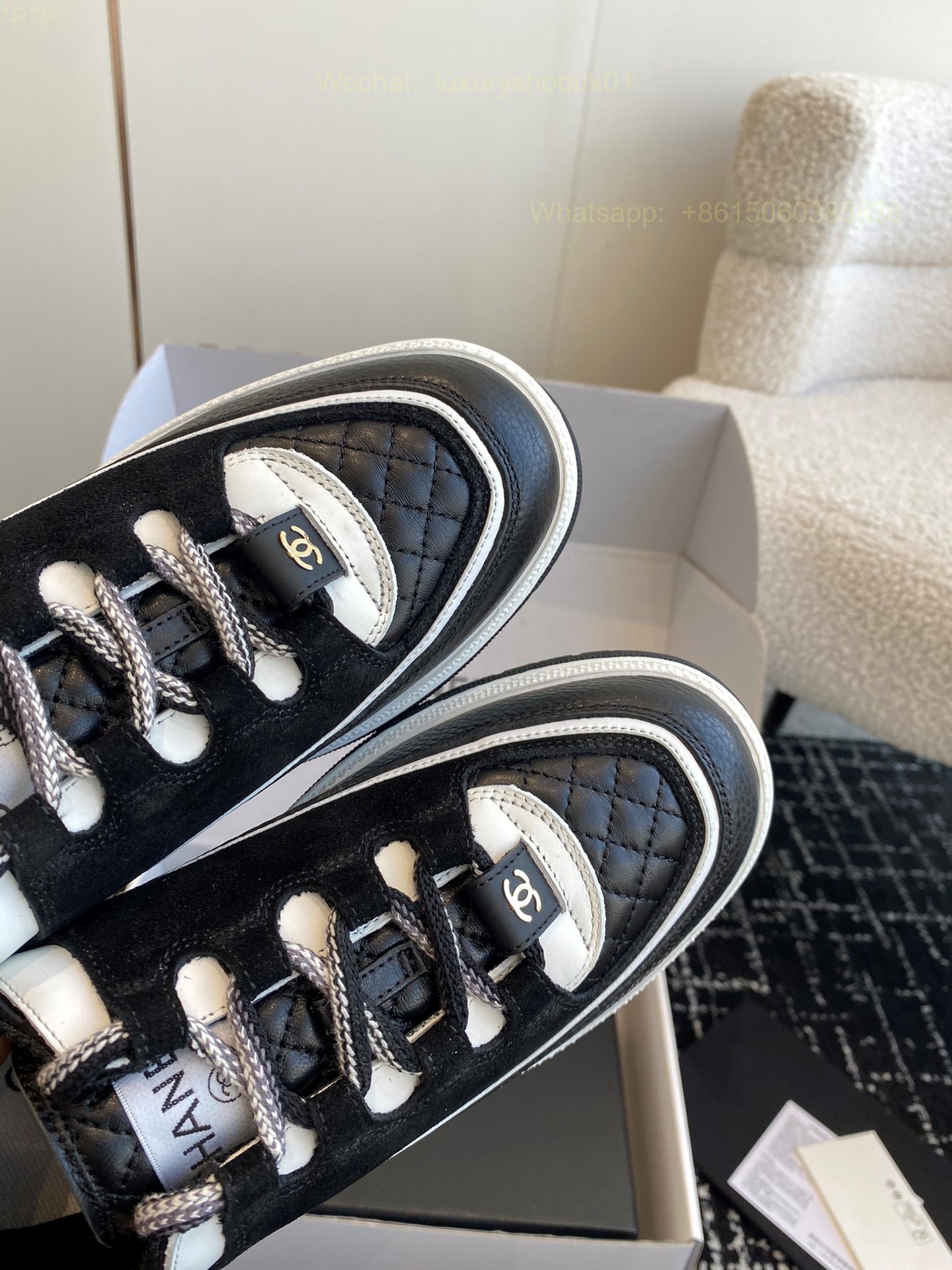 Chanel Sneaker CC Logo Women Runner Shoes