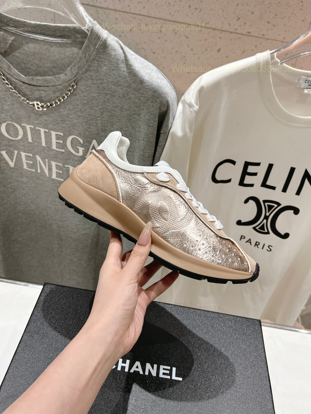 Chanel Sneaker CC Logo Runner Women Shoes