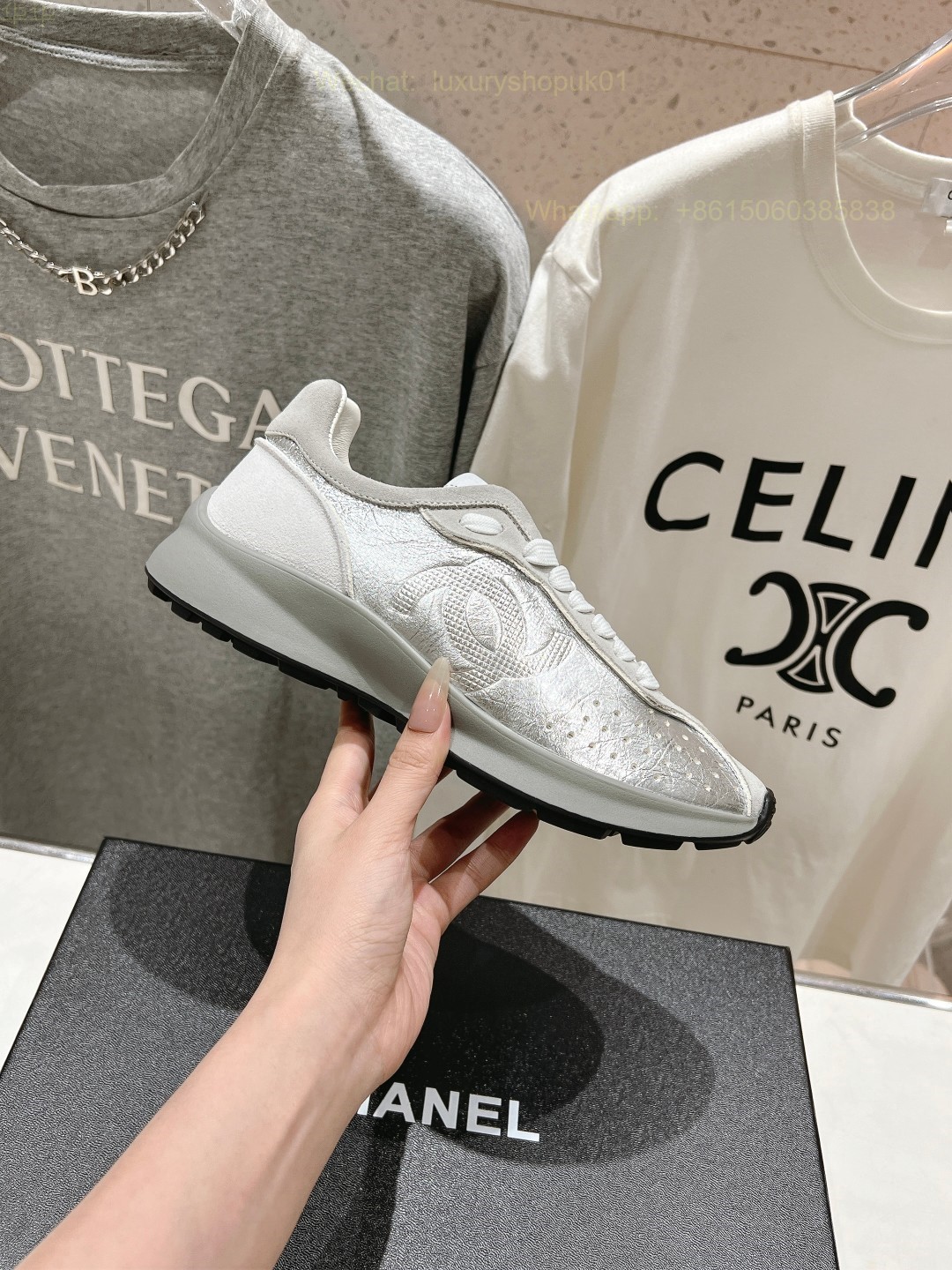 Chanel Sneaker CC Logo Runner Women Shoes