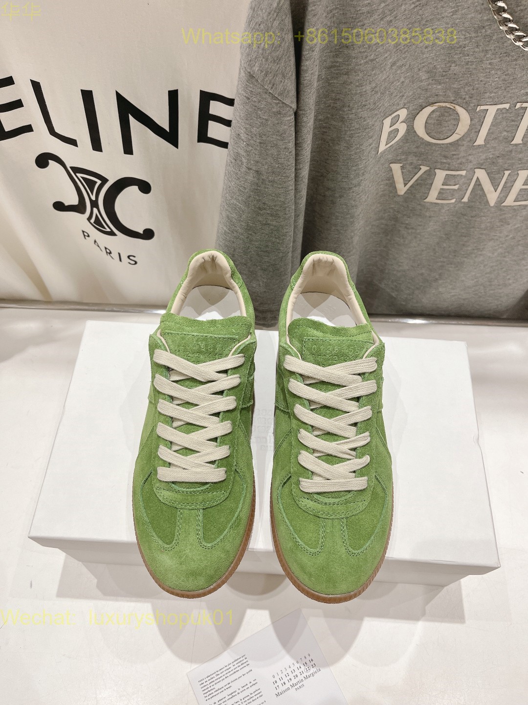 MM6 MAISON MARGIELA Lace-Up Sneakers Women Runner Shoes