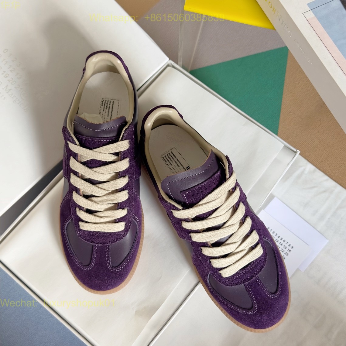 MM6 Maison Margiela lace up Sneaker Women Mens Shoes