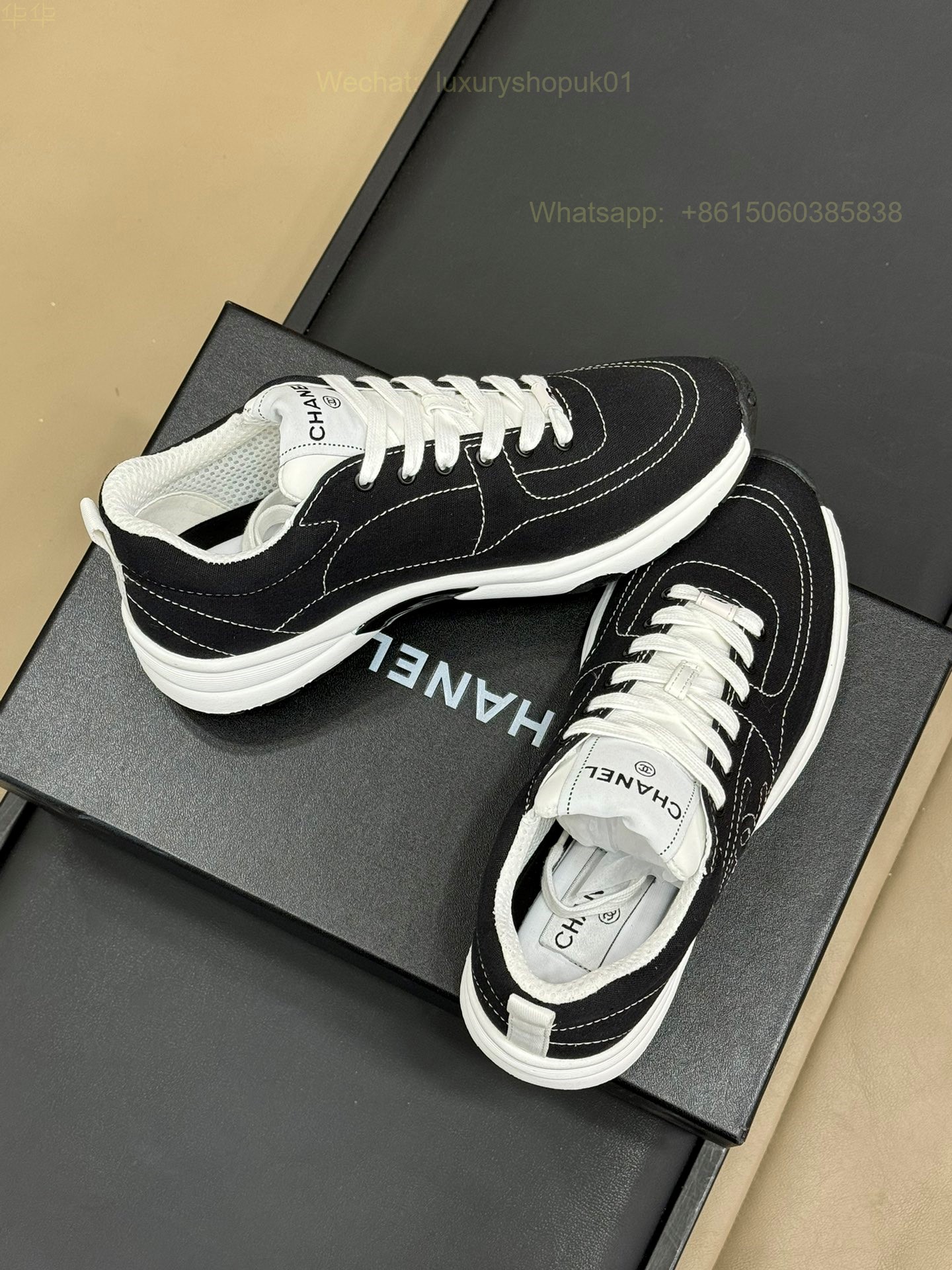 Chanel Sneaker CC Logo Women Runner Shoes