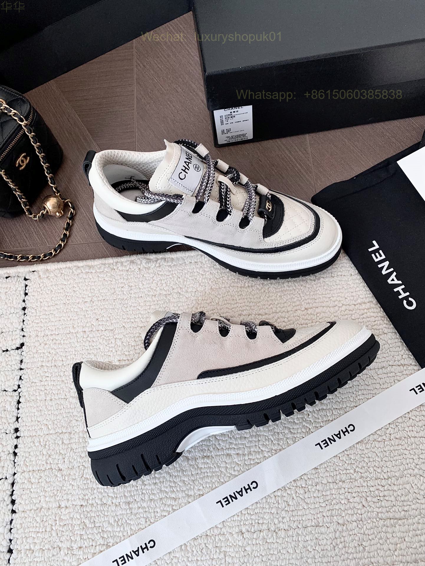 Chanel Sneaker CC Logo Women Runner Shoes