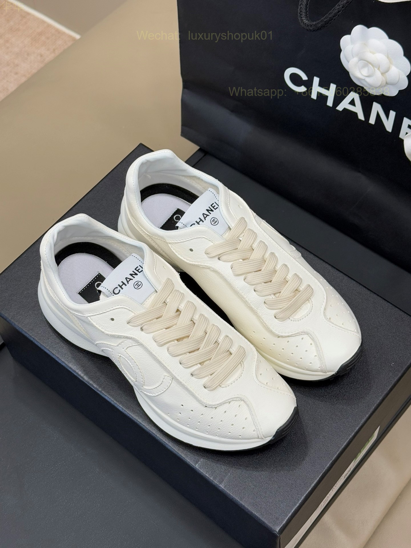 Chanel Sneaker CC Logo Women Runner Shoes