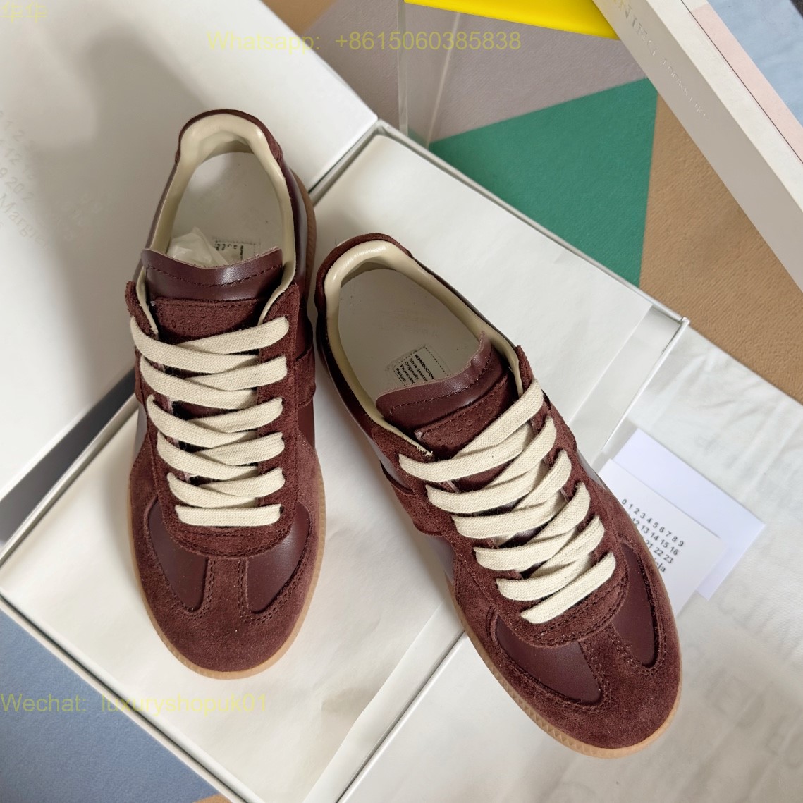 MM6 Maison Margiela lace up Sneaker Women Mens Shoes