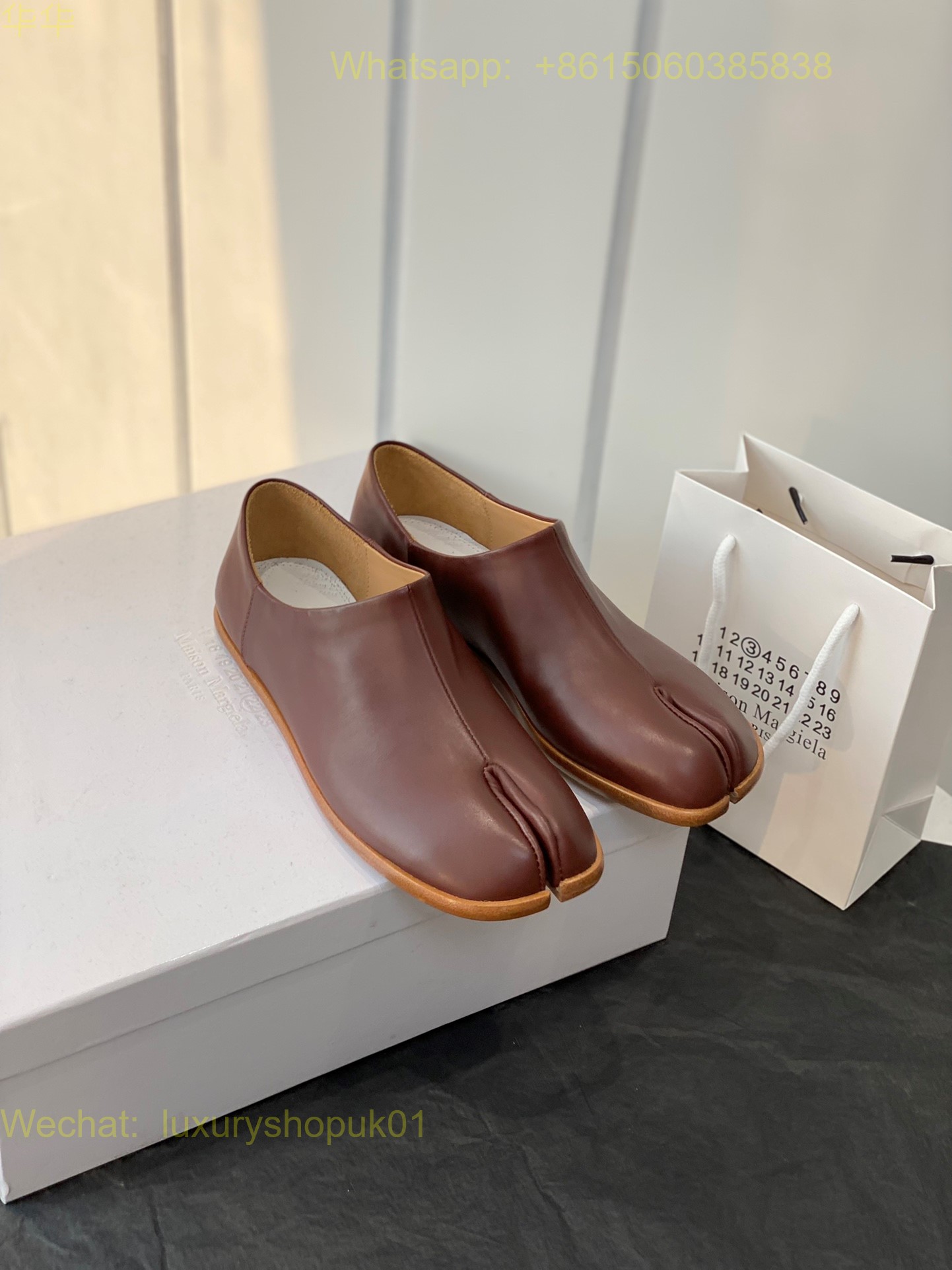 MM6 MAISON MARGIELA Slip-On tabi Shoes Women Flat Shoes