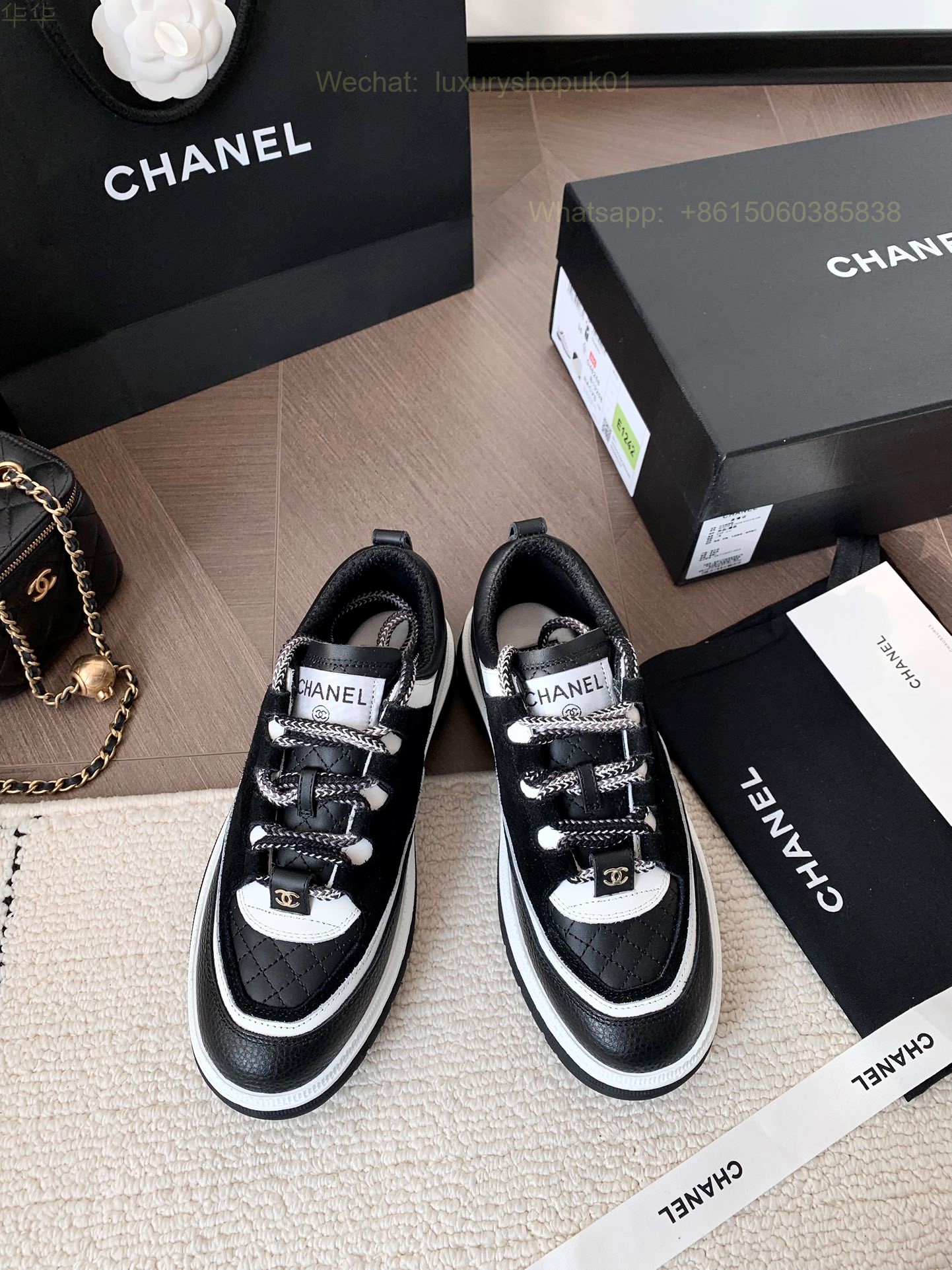 Chanel Sneaker CC Logo Women Runner Shoes