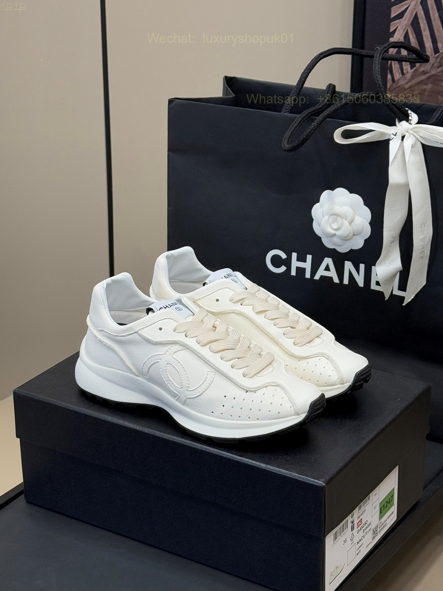 Chanel Sneaker CC Logo Women Runner Shoes