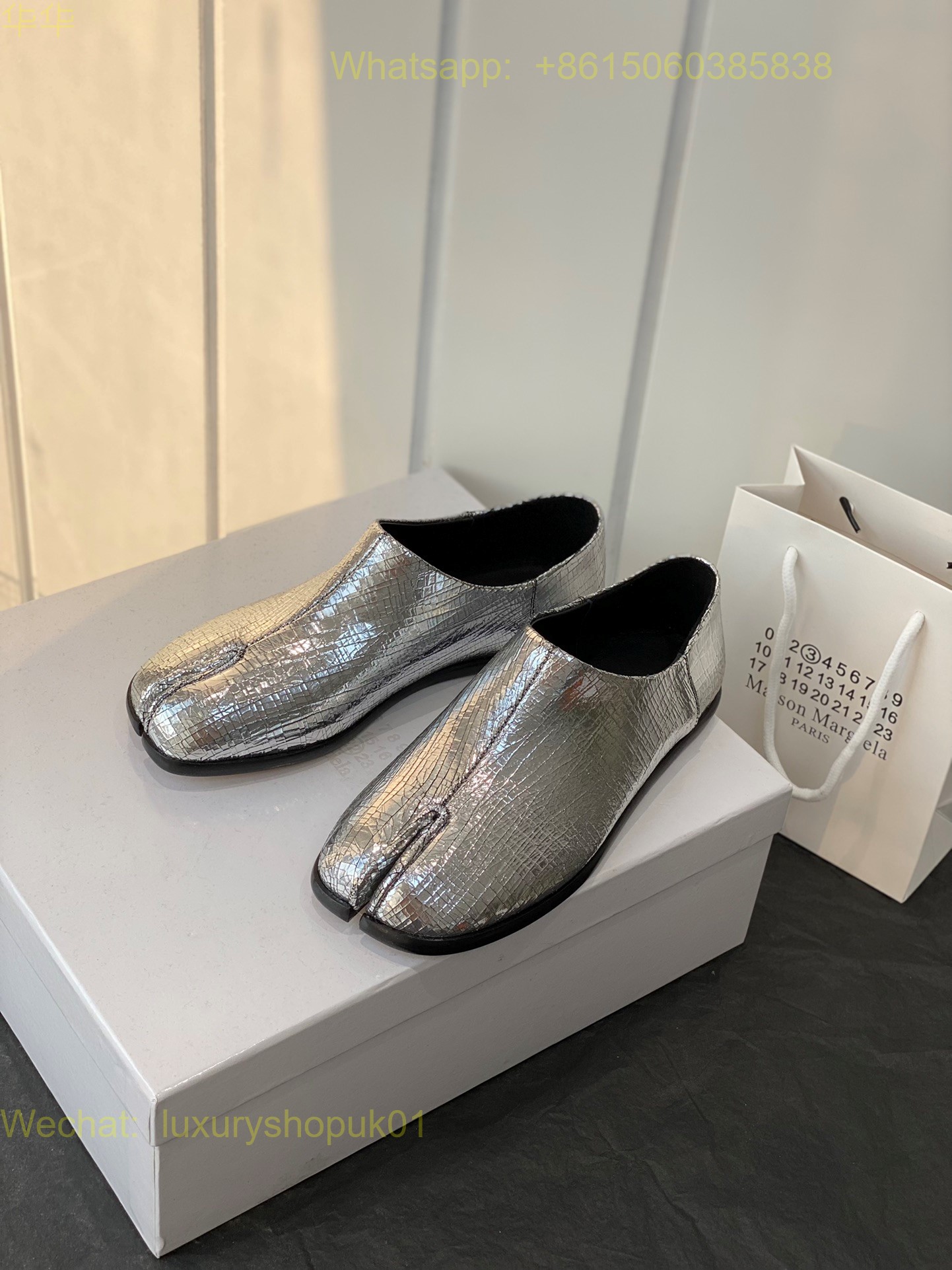 MM6 MAISON MARGIELA Slip-On tabi Shoes Women Flat Shoes