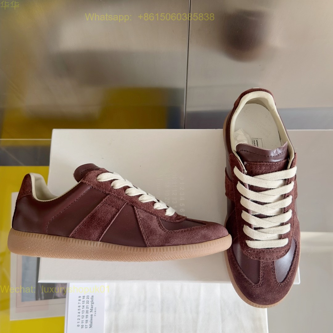 MM6 Maison Margiela lace up Sneaker Women Mens Shoes