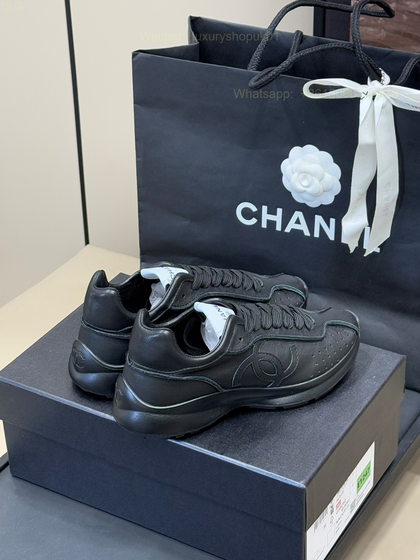 Chanel Sneaker CC Logo Women Runner Shoes