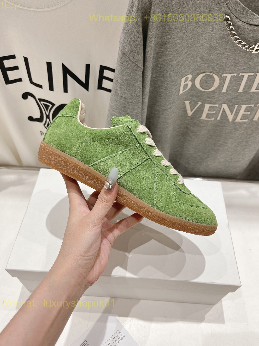 MM6 MAISON MARGIELA Lace-Up Sneakers Women Runner Shoes