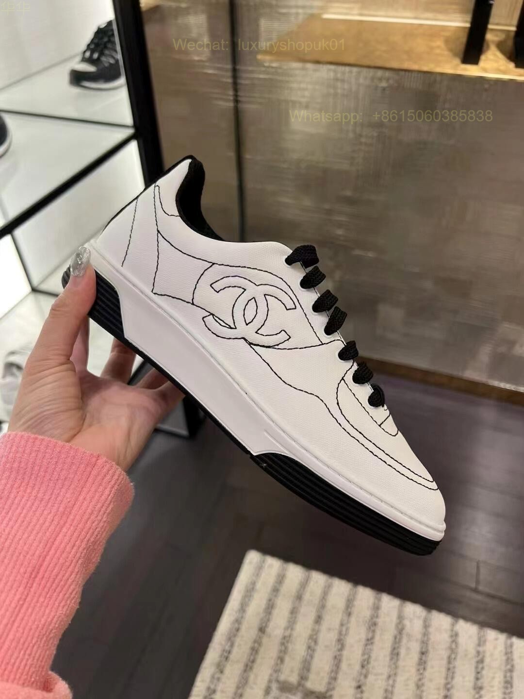 Chanel Sneaker CC Logo Women Runner Shoes