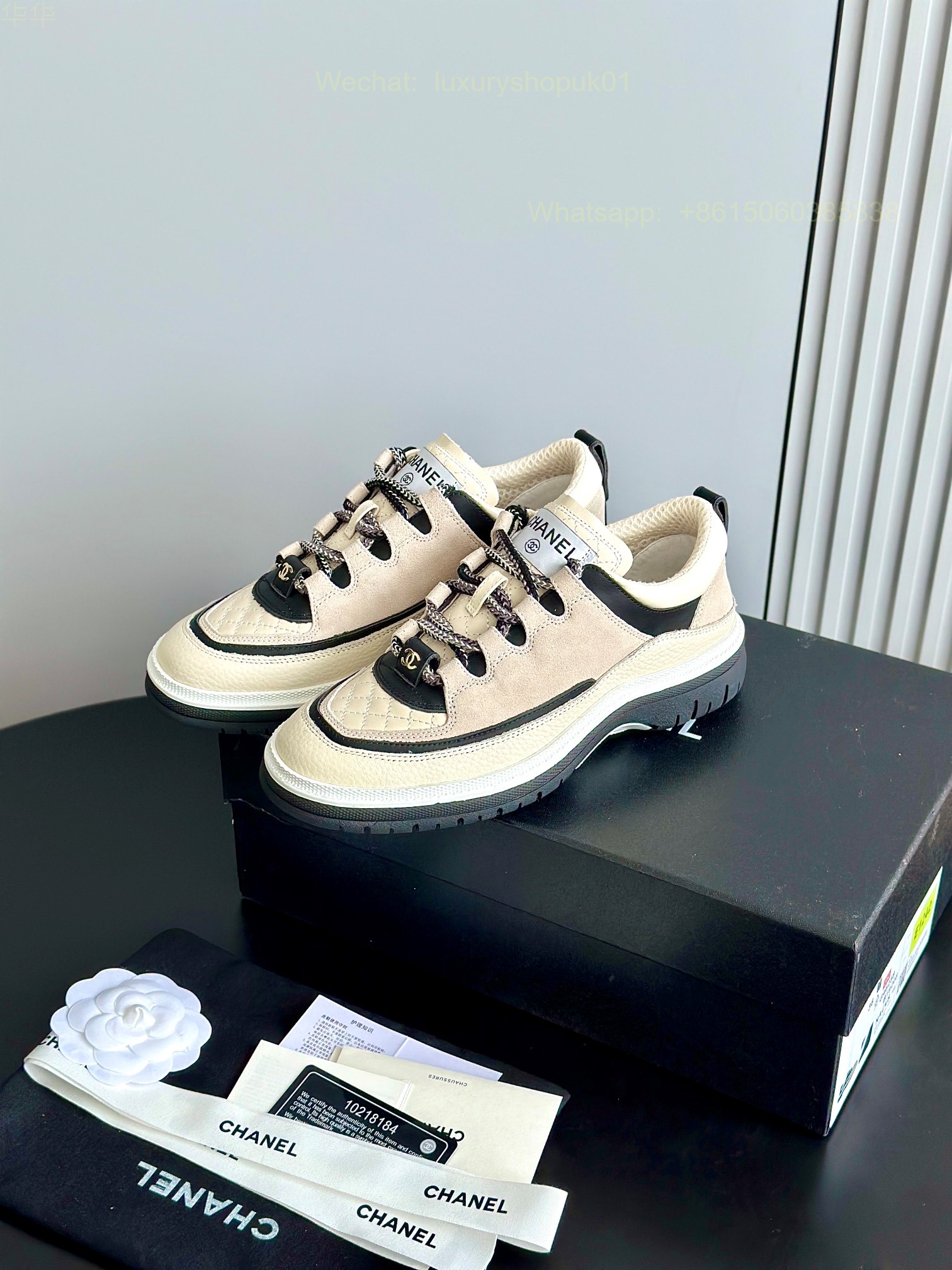 Chanel Sneaker CC Logo Women Runner Shoes