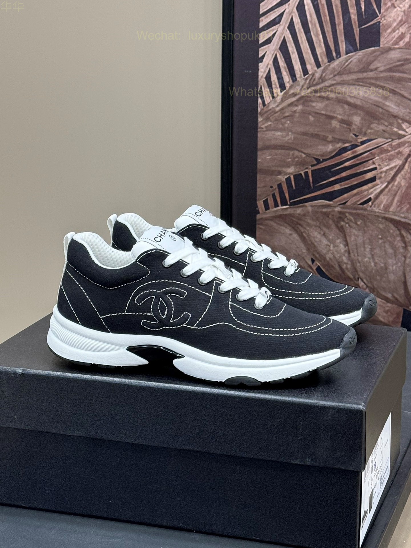 Chanel Sneaker CC Logo Women Runner Shoes