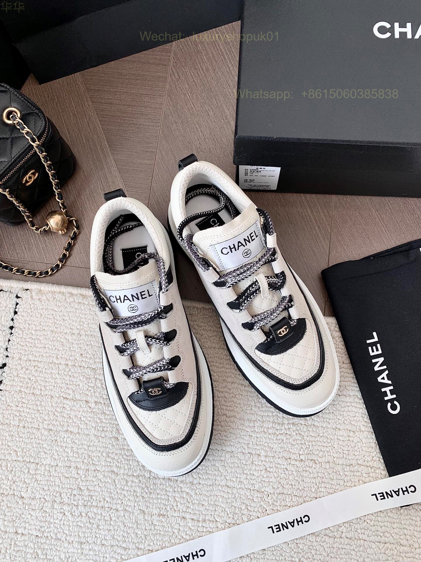 Chanel Sneaker CC Logo Women Runner Shoes