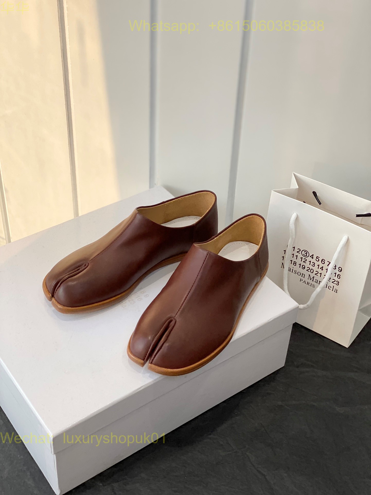 MM6 MAISON MARGIELA Slip-On tabi Shoes Women Flat Shoes