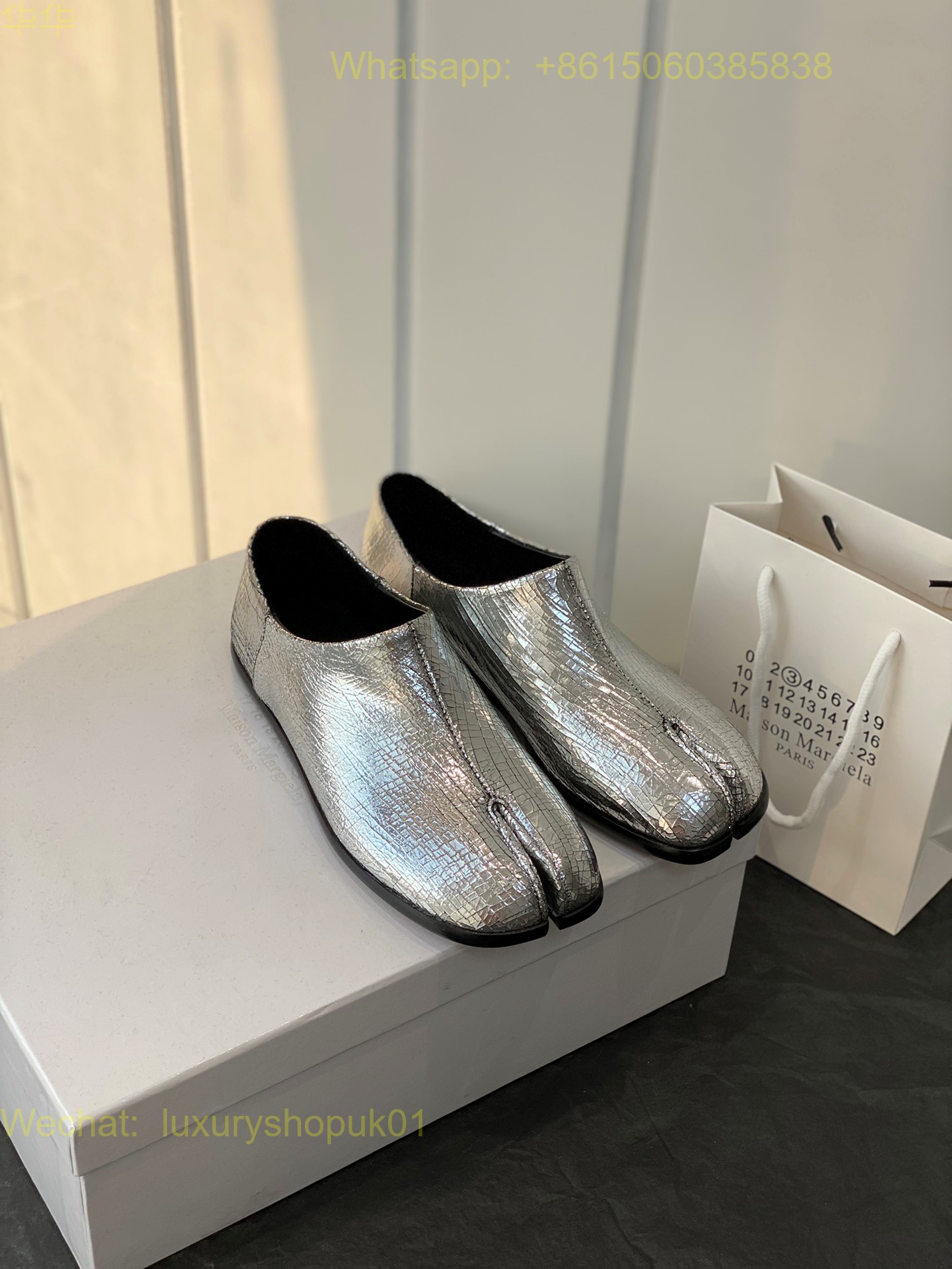 MM6 MAISON MARGIELA Slip-On tabi Shoes Women Flat Shoes