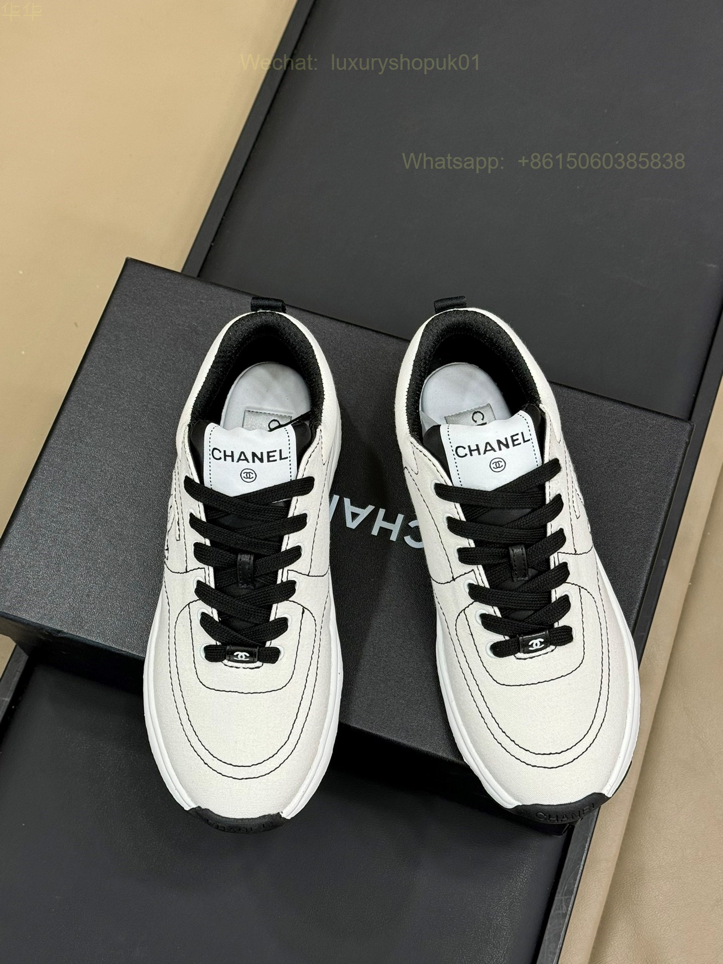 Chanel Sneaker CC Logo Women Runner Shoes