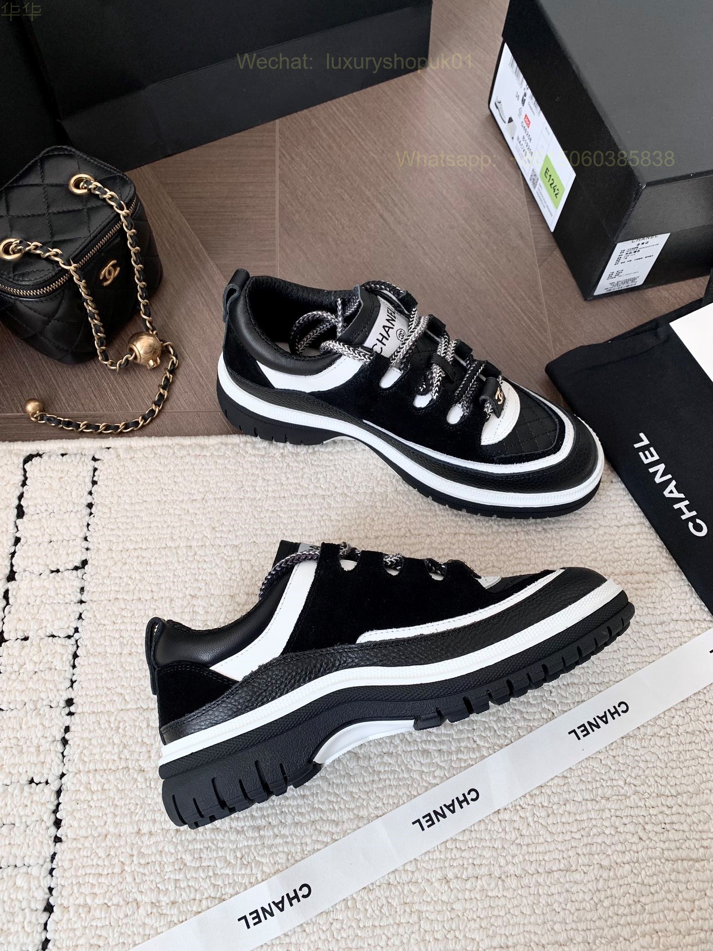 Chanel Sneaker CC Logo Women Runner Shoes