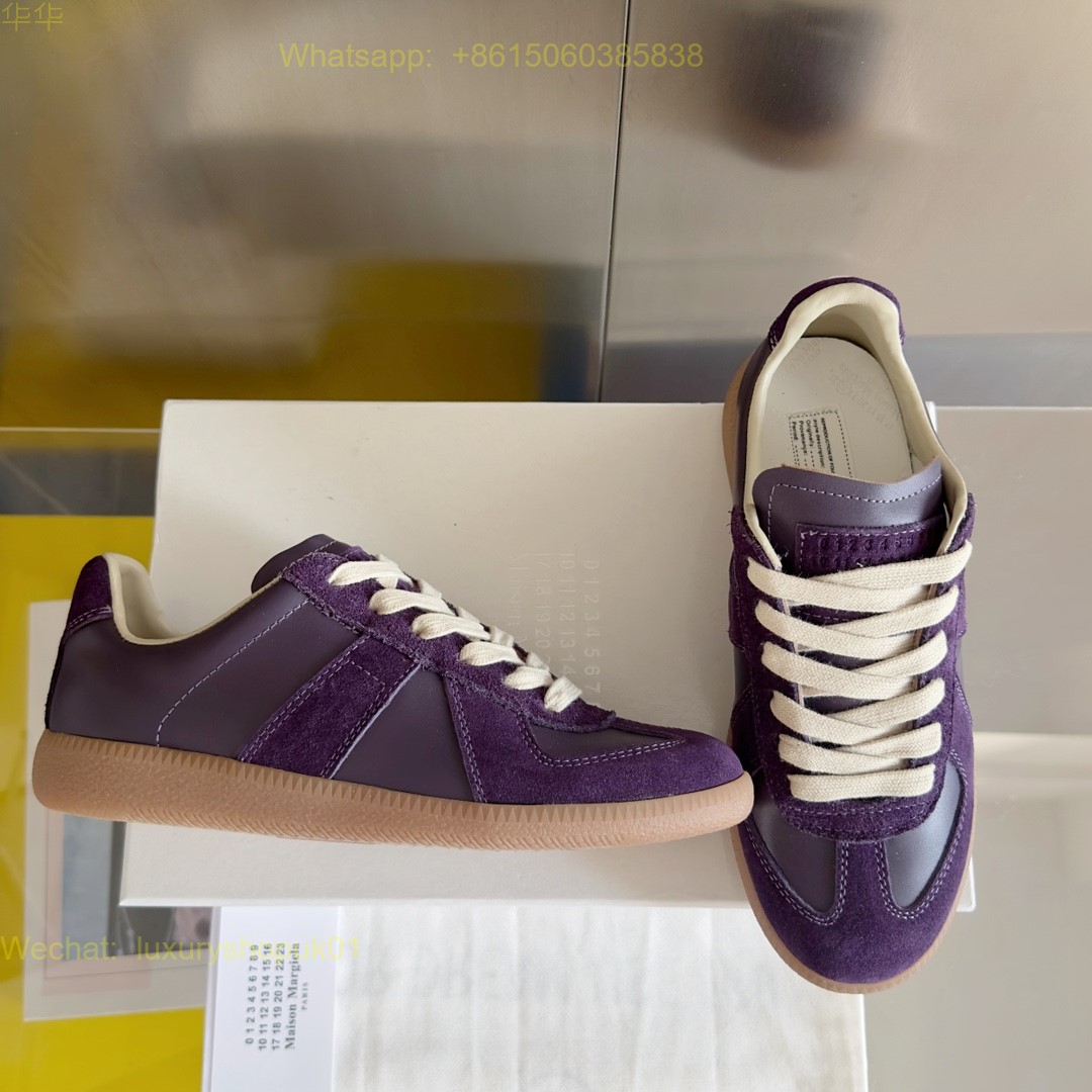 MM6 Maison Margiela lace up Sneaker Women Mens Shoes