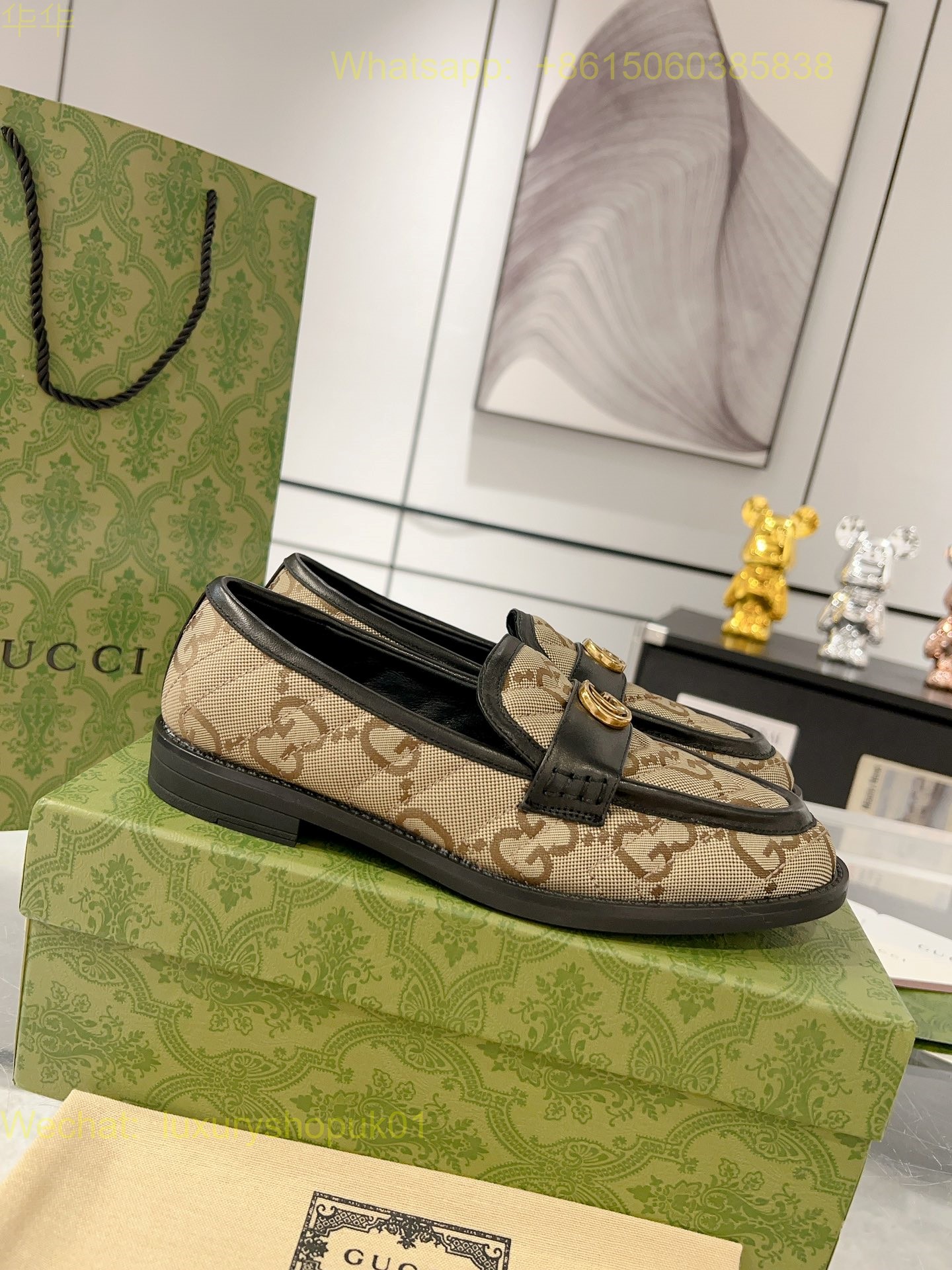 Gucci Loafer Flats Women Shoes