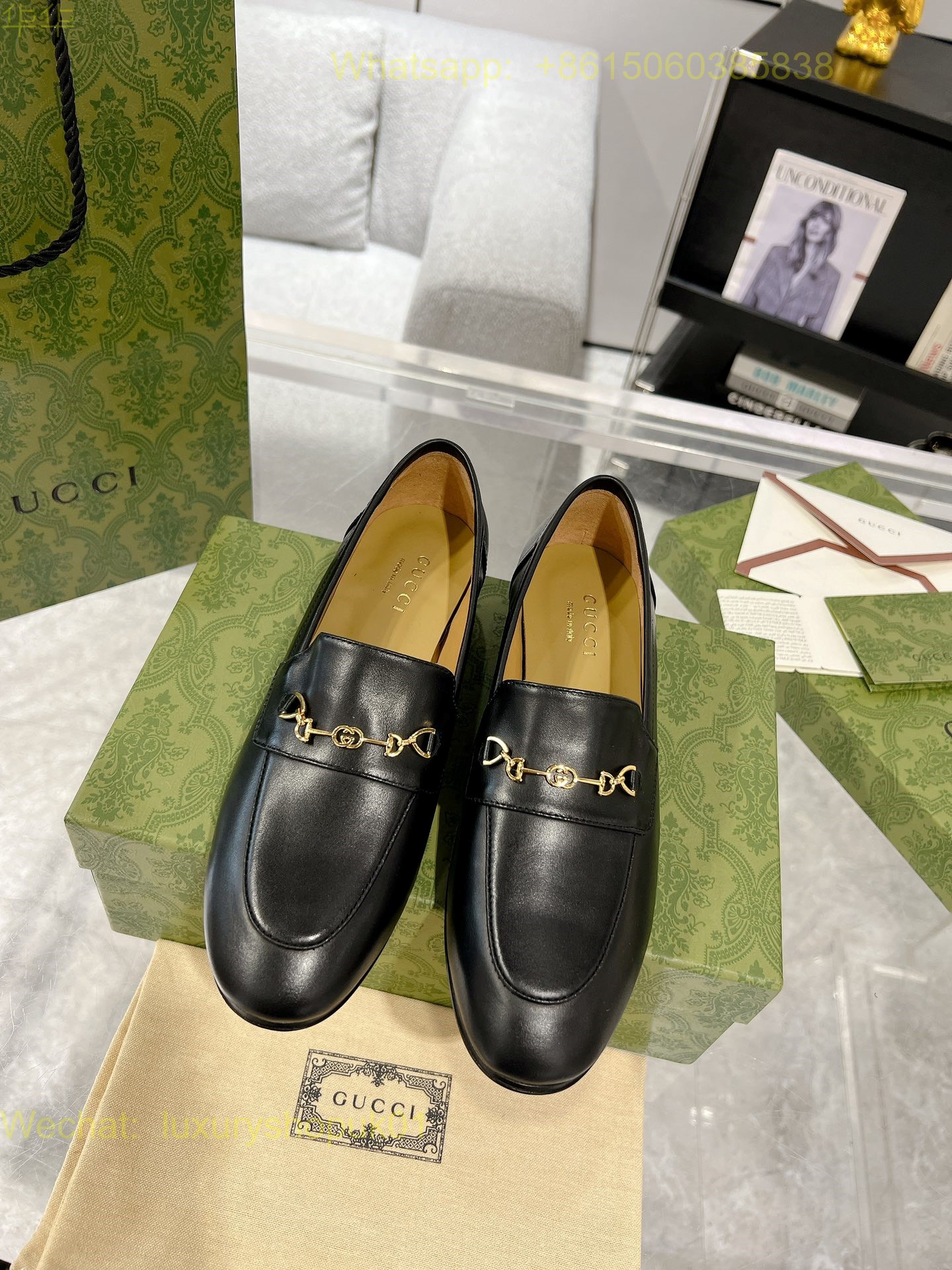Gucci Loafer Flats Women Shoes