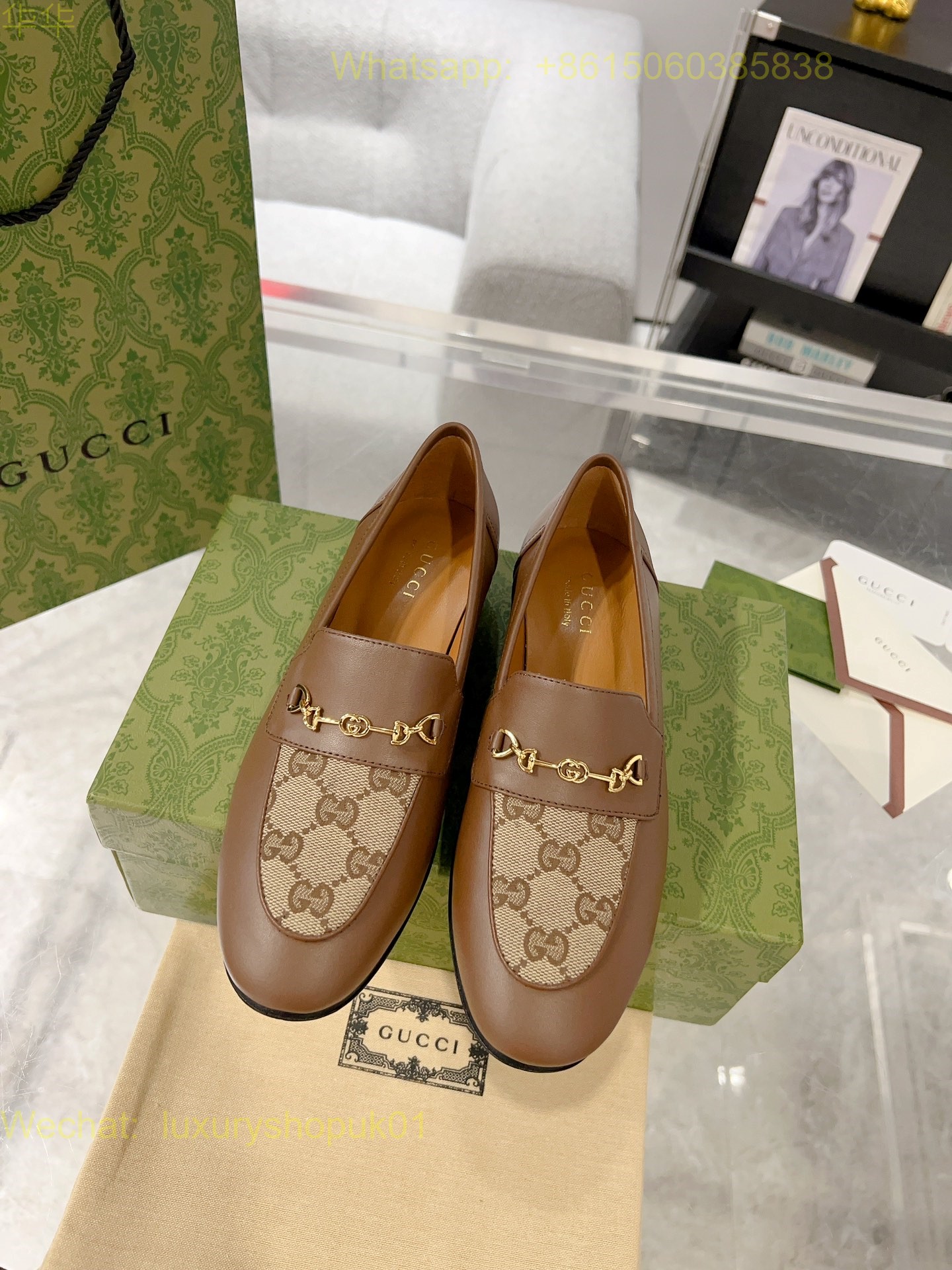 Gucci Loafer Flats Women Shoes