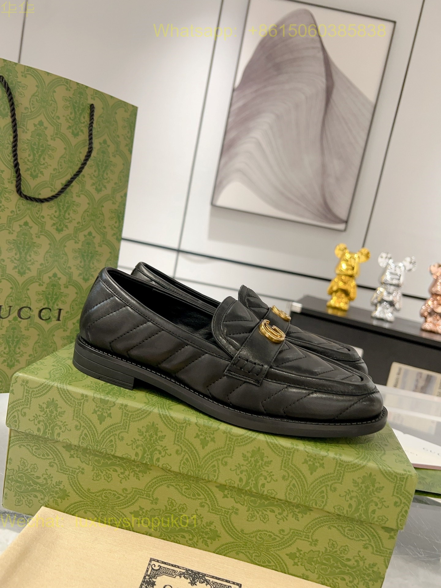 Gucci Loafer Flats Women Shoes