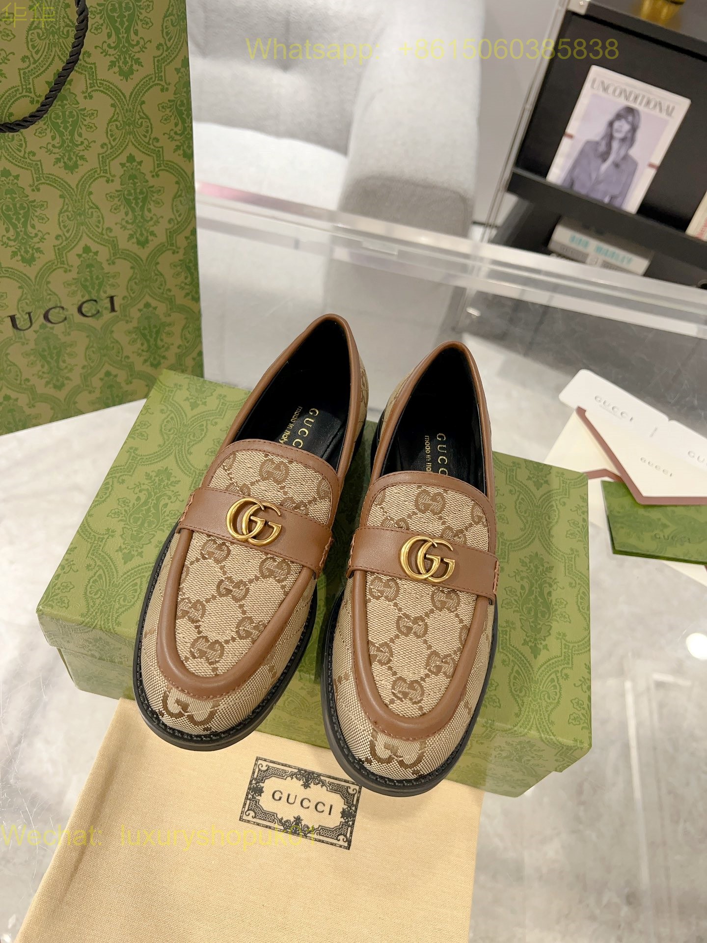 Gucci Loafer Flats Women Shoes