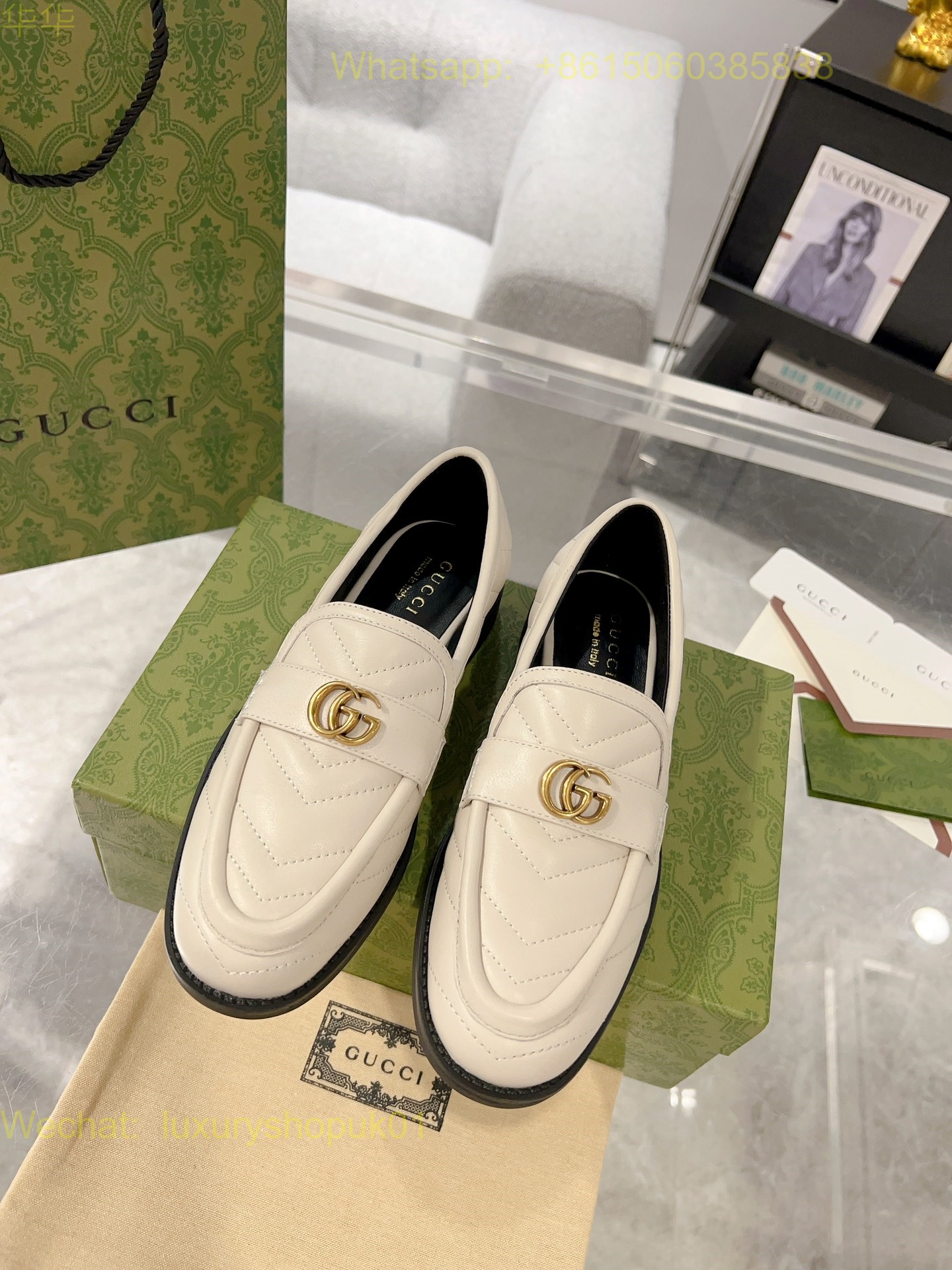 Gucci Loafer Flats Women Shoes