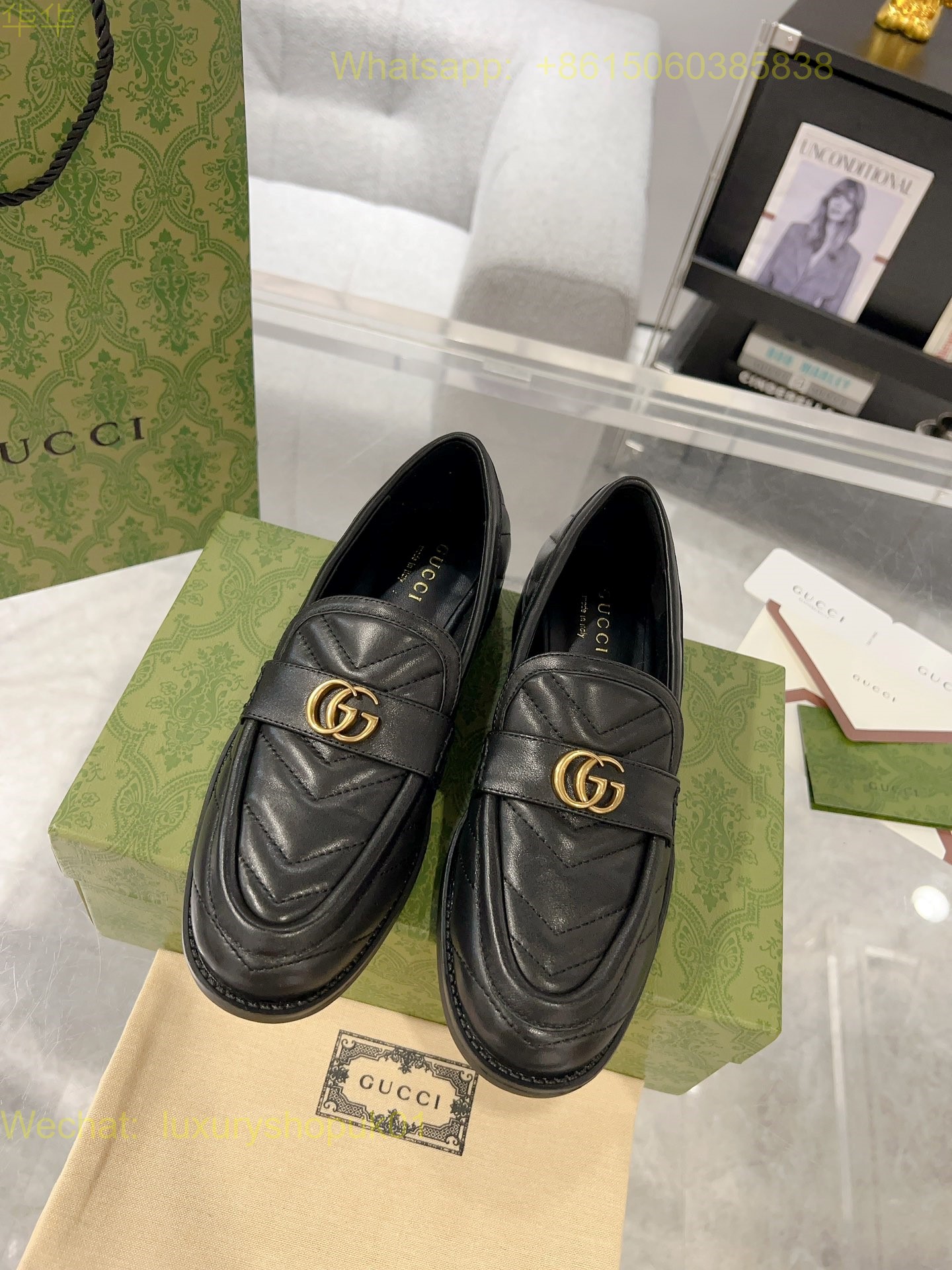 Gucci Loafer Flats Women Shoes