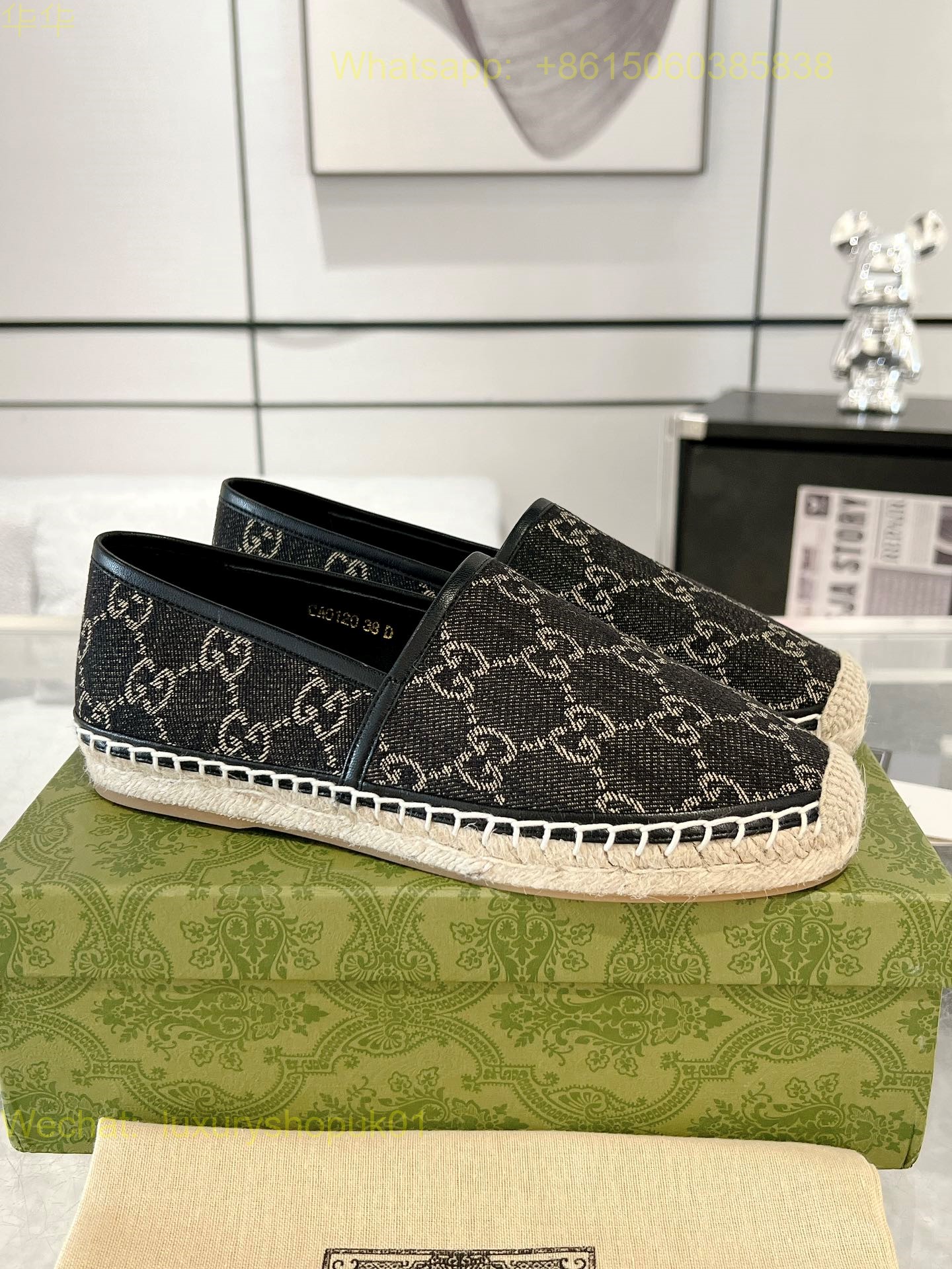 Gucci GG espadrilles Flats Women Shoes