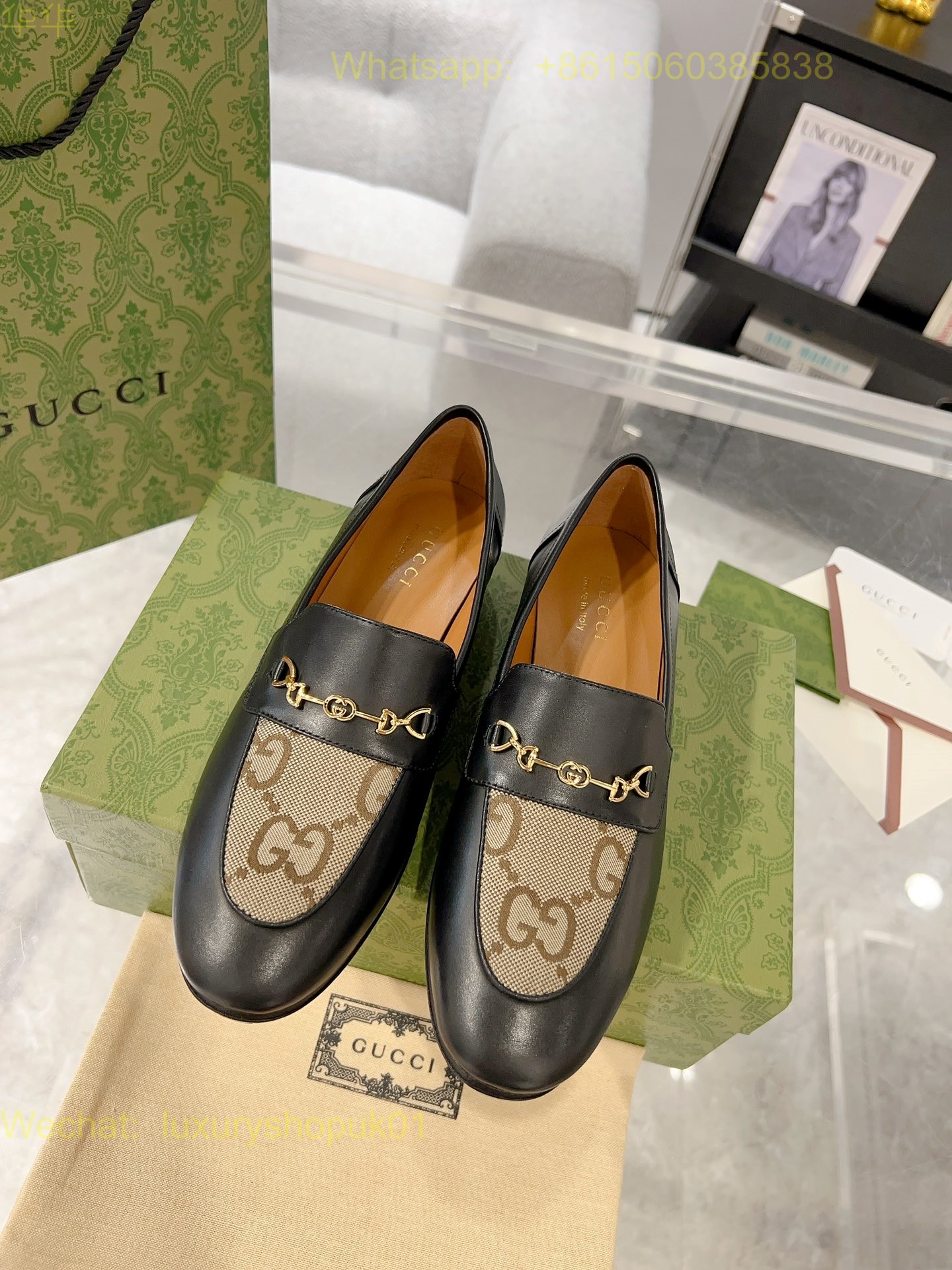 Gucci Loafer Flats Women Shoes