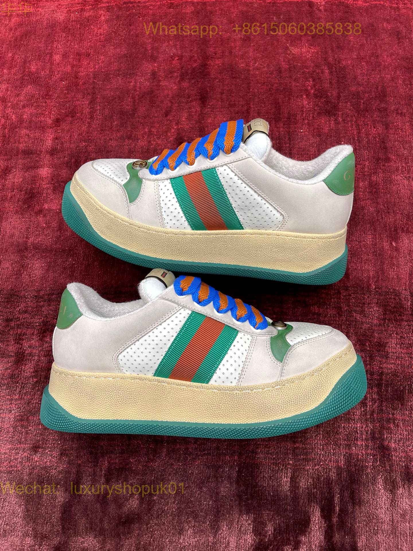 Gucci Screener platform Sneaker GG Canvas Women Shoes