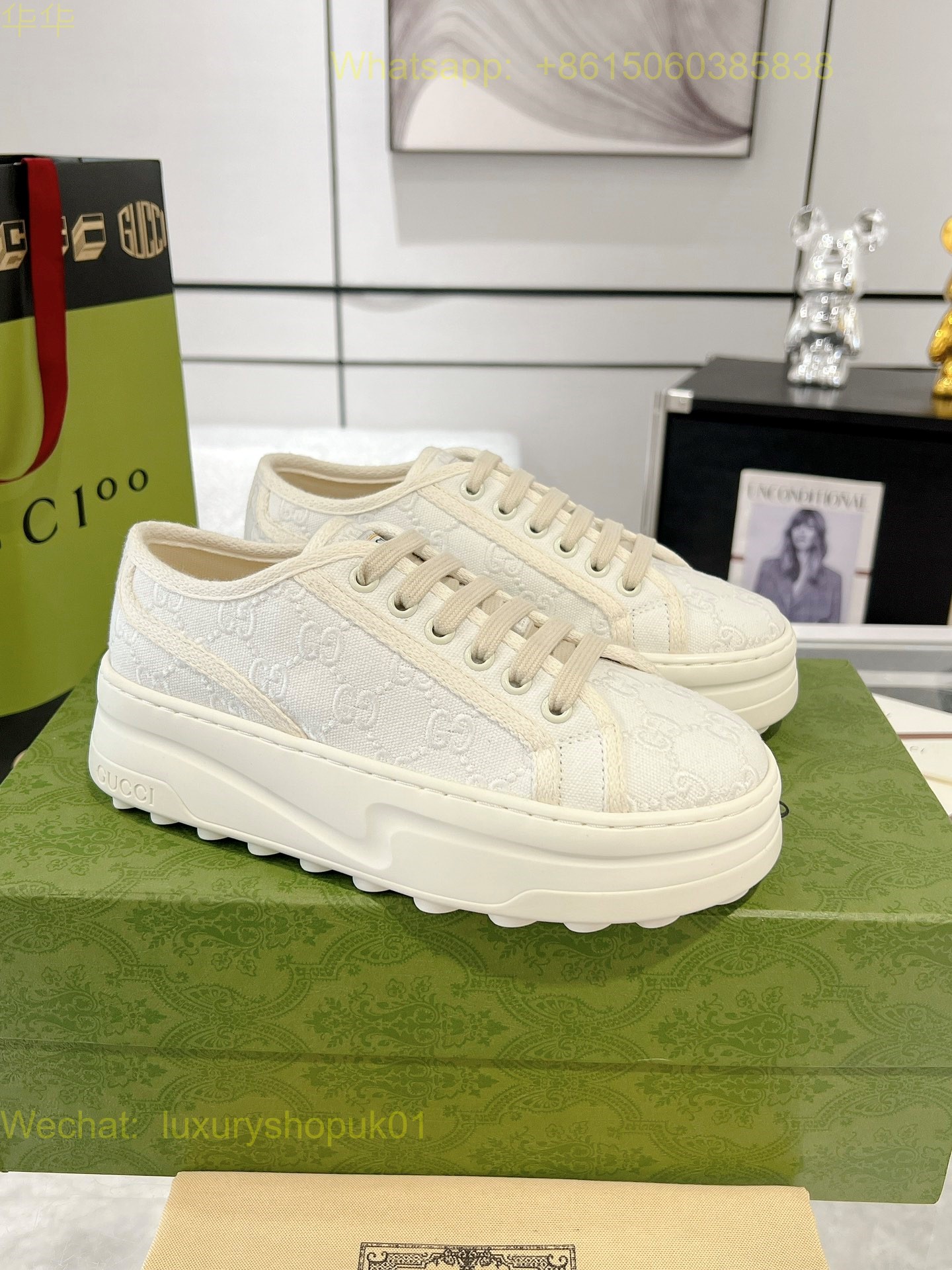 Gucci 1977 platform Sneaker Women Shoes
