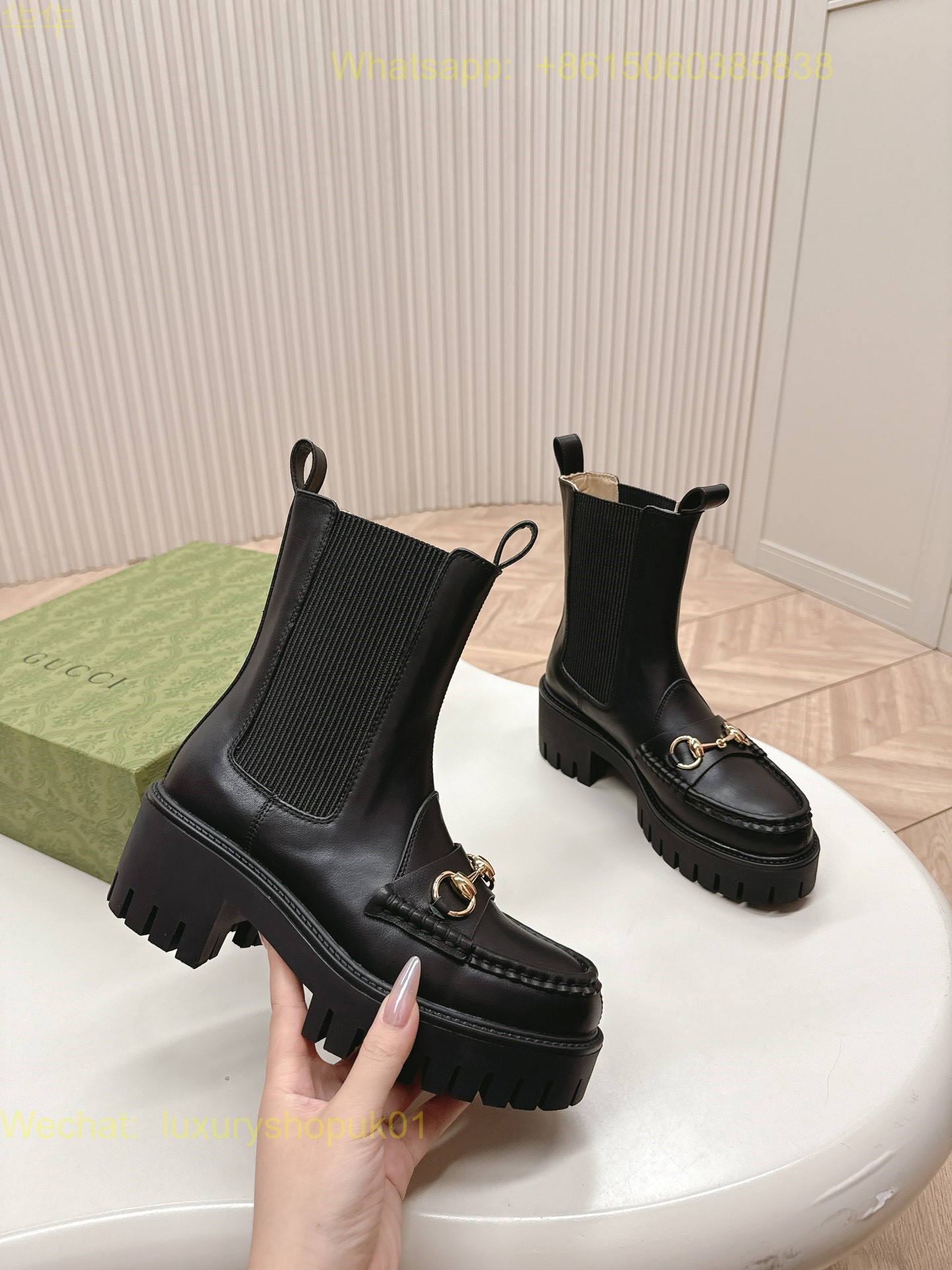 Gucci Leather ankle boot Women Shoes