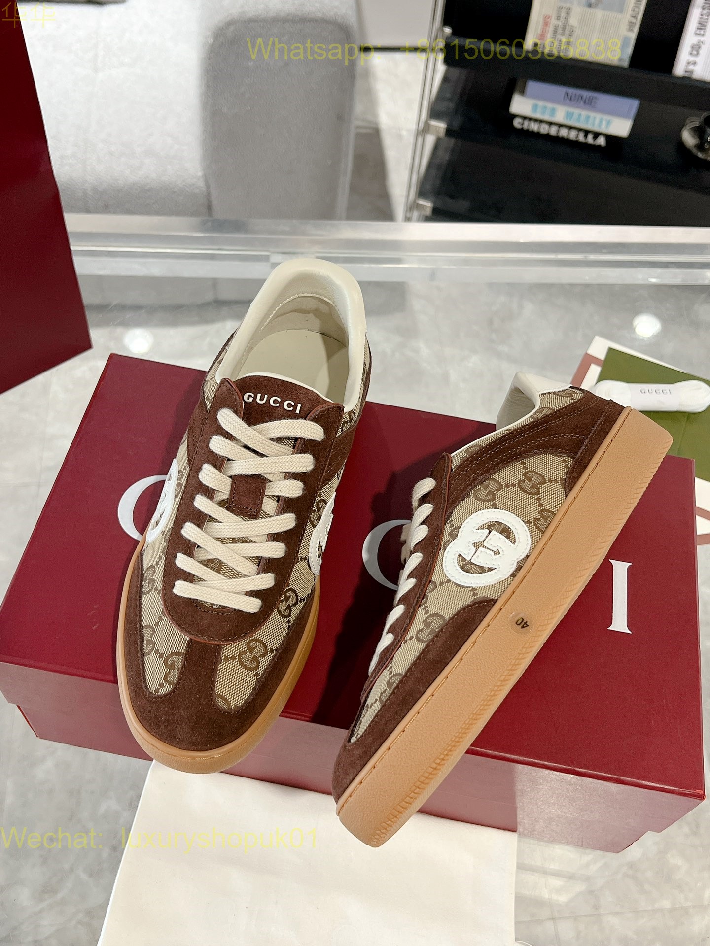 Gucci Gazelle sneaker Mens Women Shoes