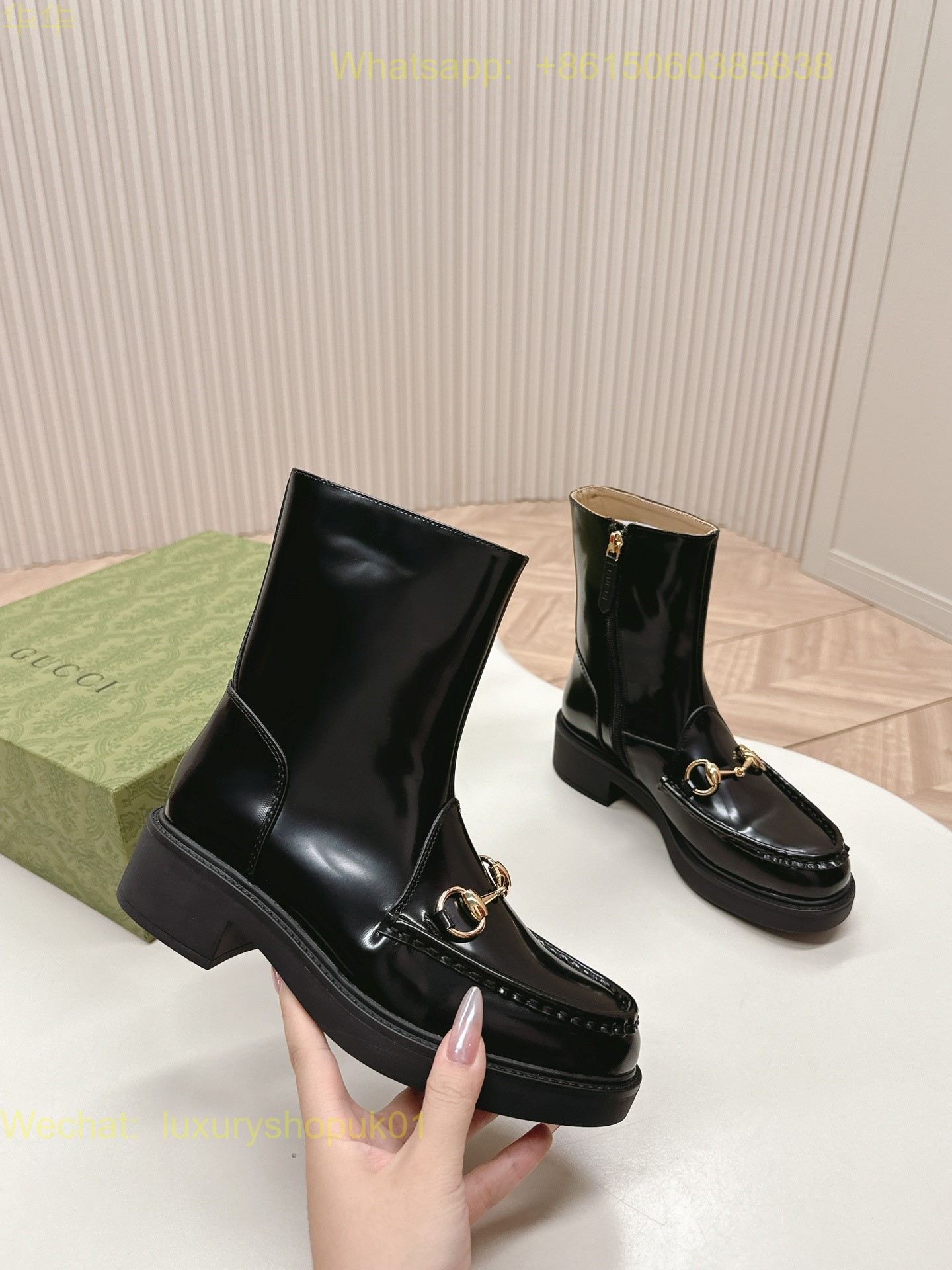 Gucci Leather ankle boot Women Shoes